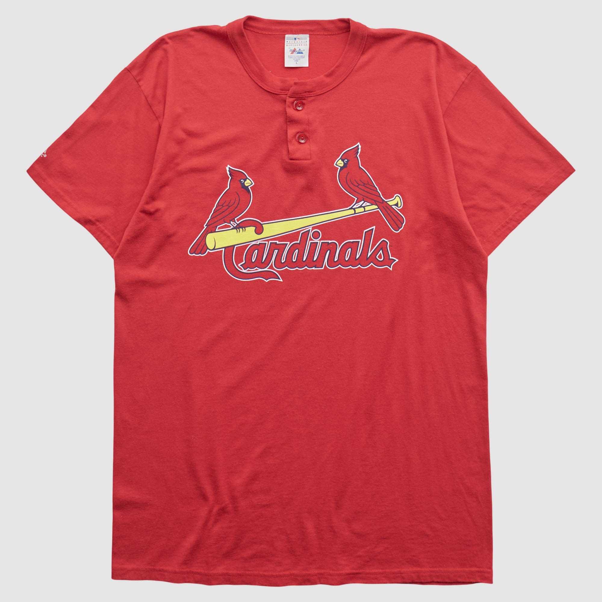 St. Louis Cardinals Majestic 2000s T-shirt - Red - S