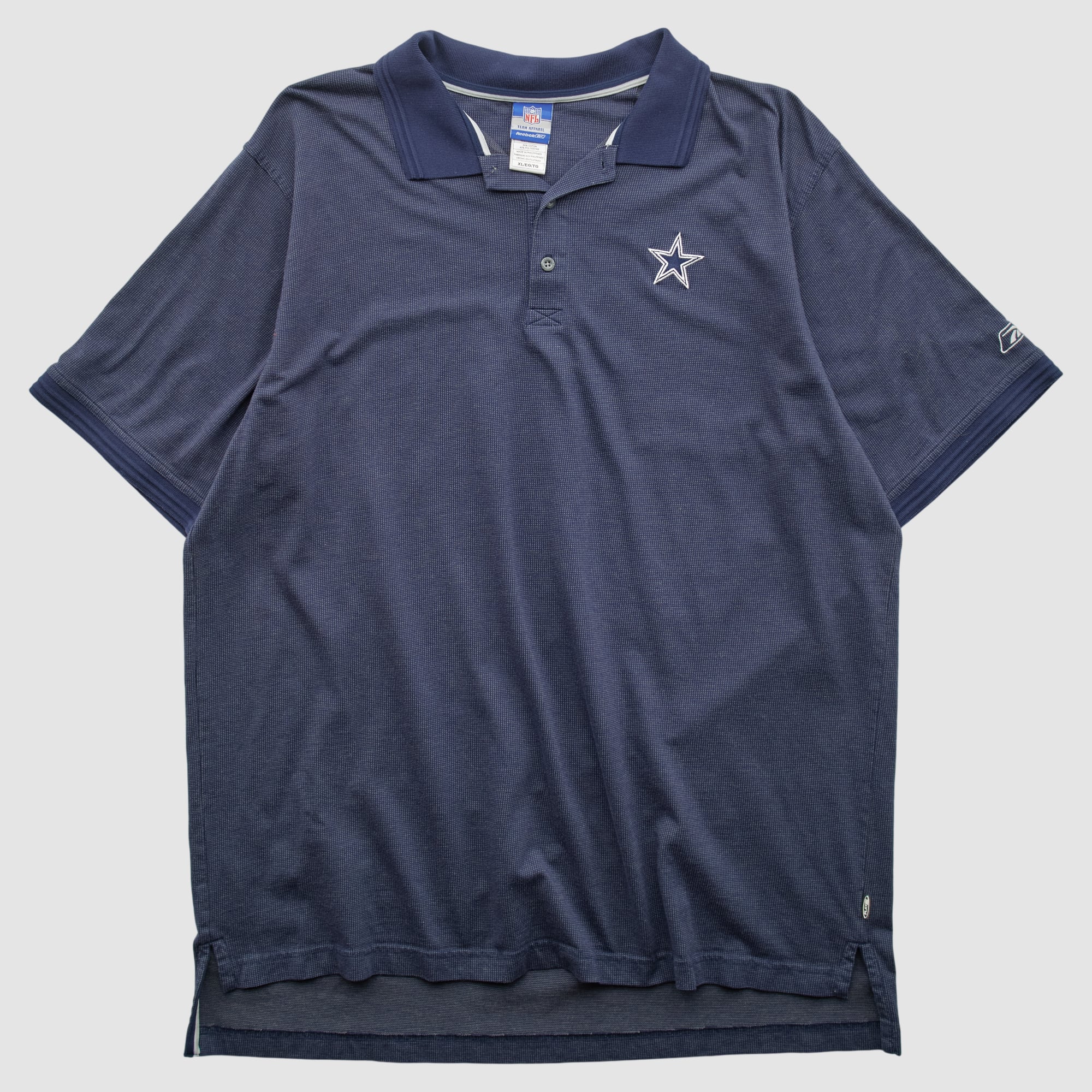 Dallas Cowboys Reebok 2000s Polo - Navy - 2XL