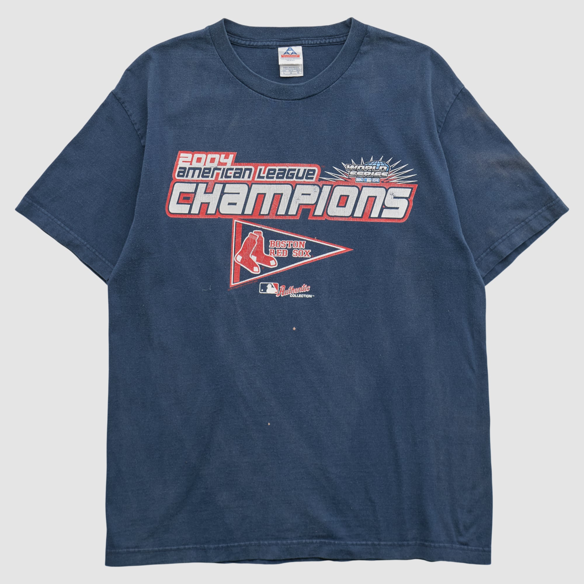 Boston Red Sox Alstyle 2004 T-shirt - Navy - S