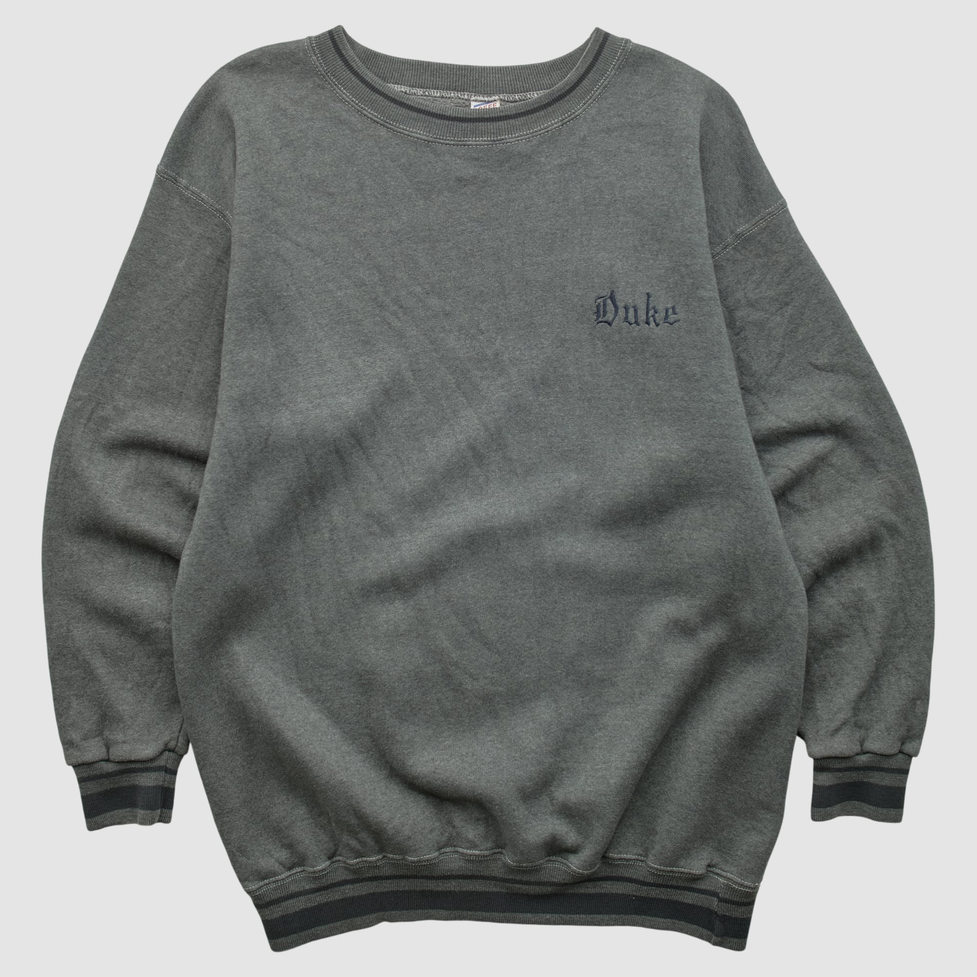 Duke Blue Devils Soffe 90s Pullover Sweatshirt - Gray - L