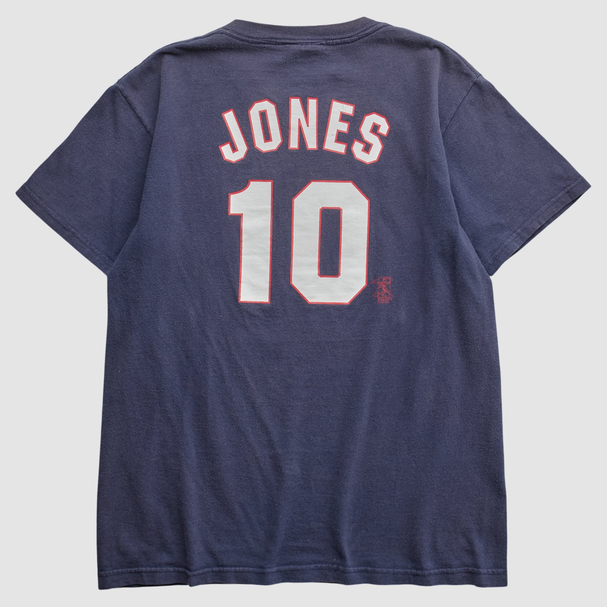 Atlanta Braves Majestic 2000s T-shirt - Navy - XS
