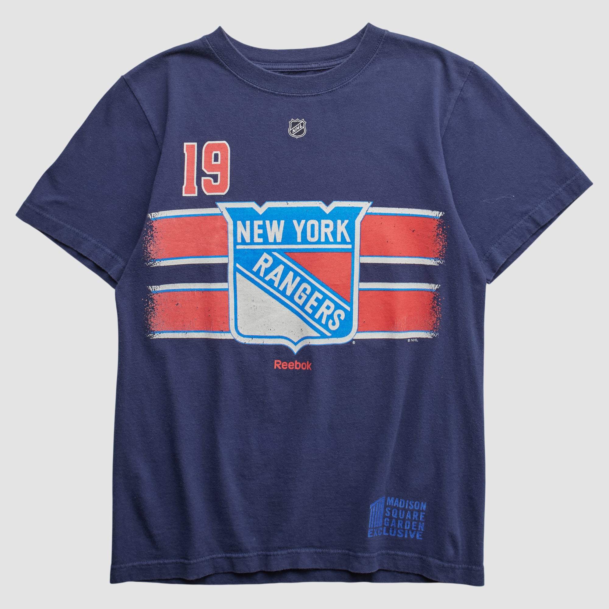New York Rangers Reebok 2010s T-shirt - Navy - XS