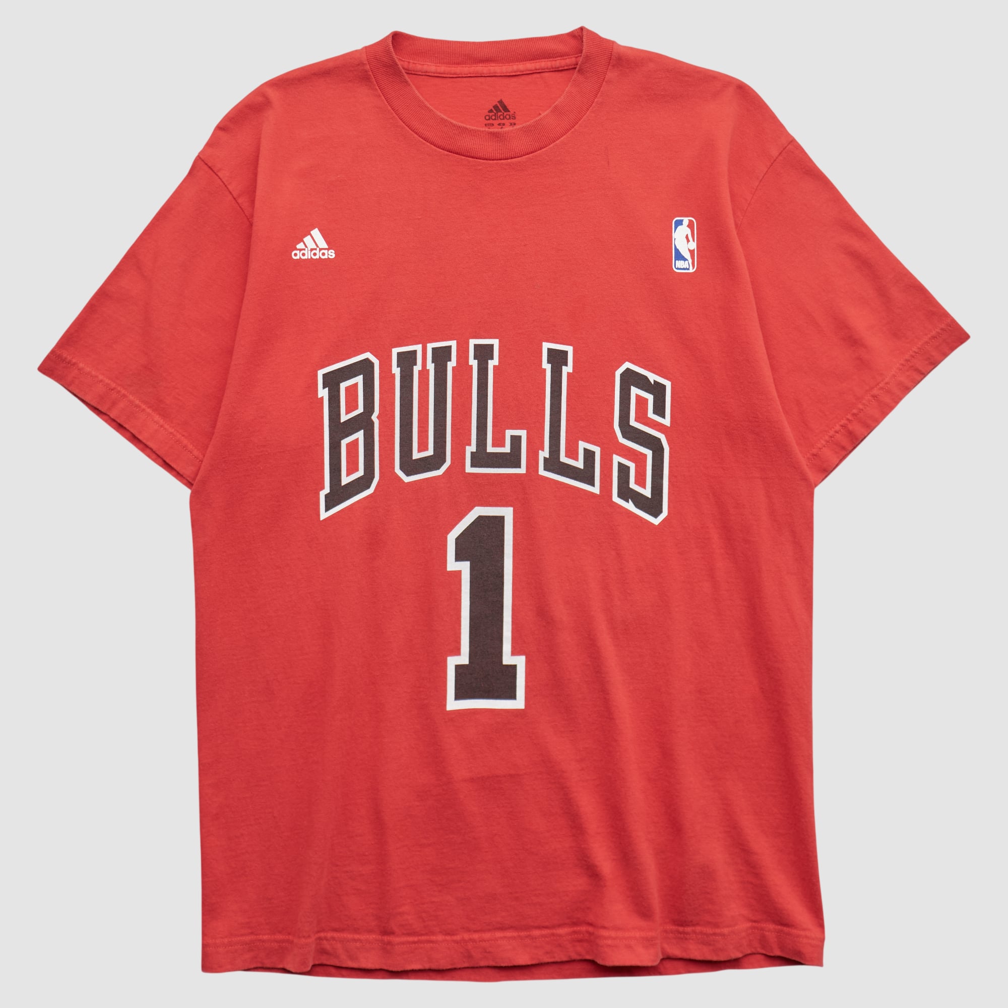 Chicago Bulls Adidas 2010s T-shirt - Red - S