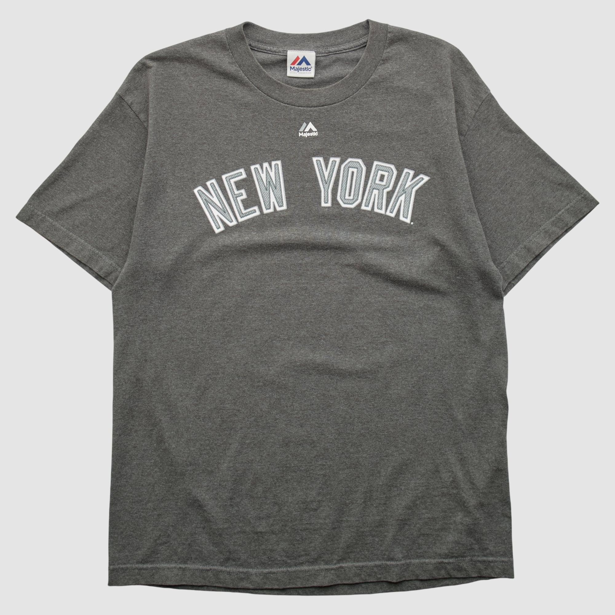 New York Yankees Majestic 2010s T-shirt - Dark Heather Gray - L
