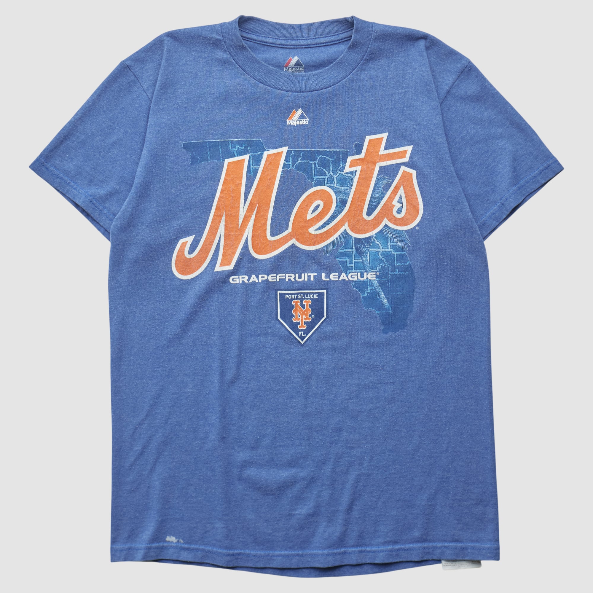 New York Mets Majestic 2010s T-shirt - Blue - XS