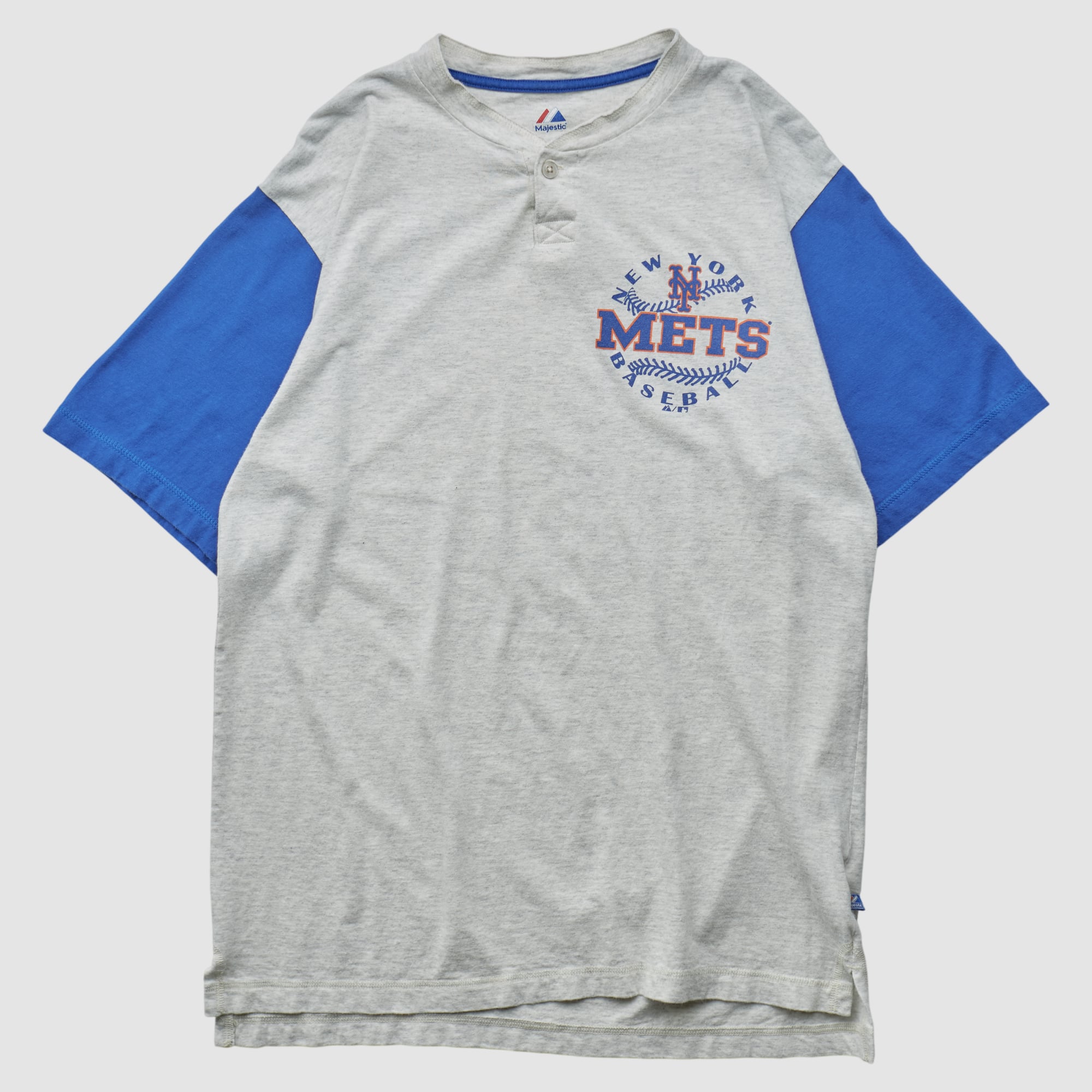 New York Mets Majestic 2010s T-shirt - Gray - M