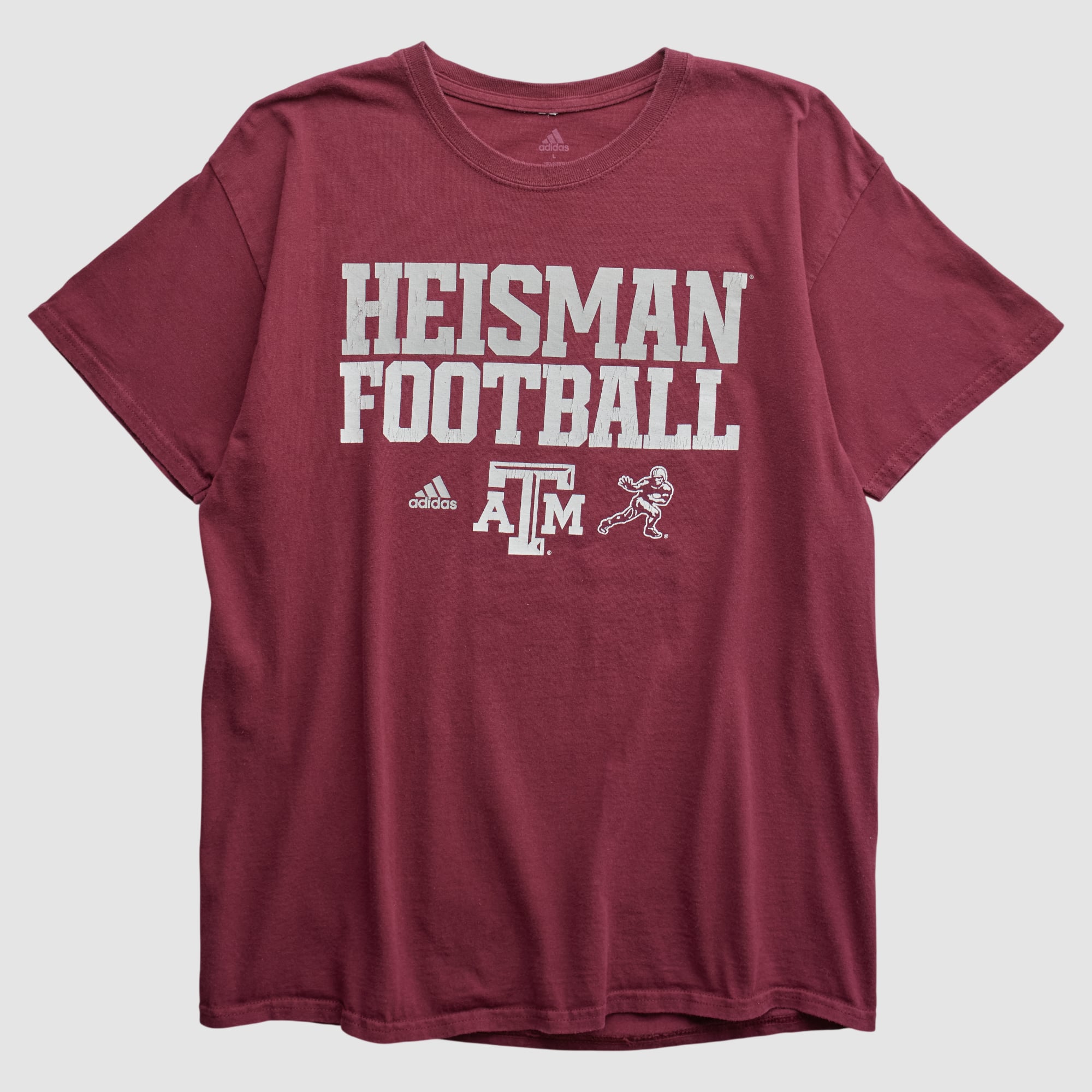 Texas A&M Aggies Adidas 2010s T-shirt - Maroon - S