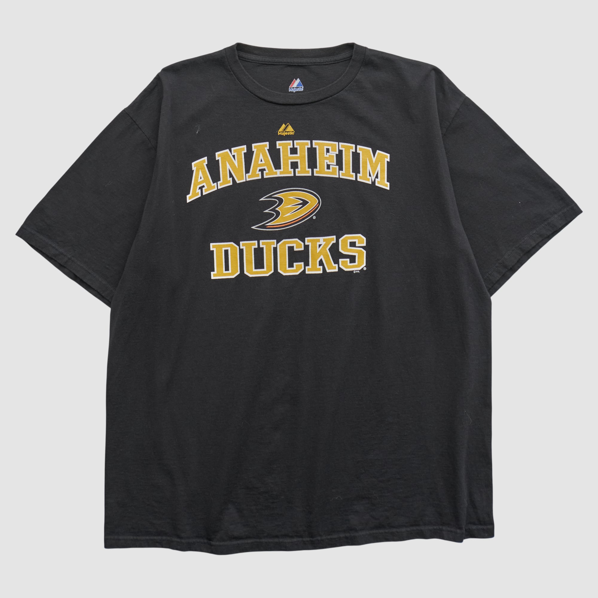 Anaheim Ducks Majestic 2010s T-shirt - Black - 2XL