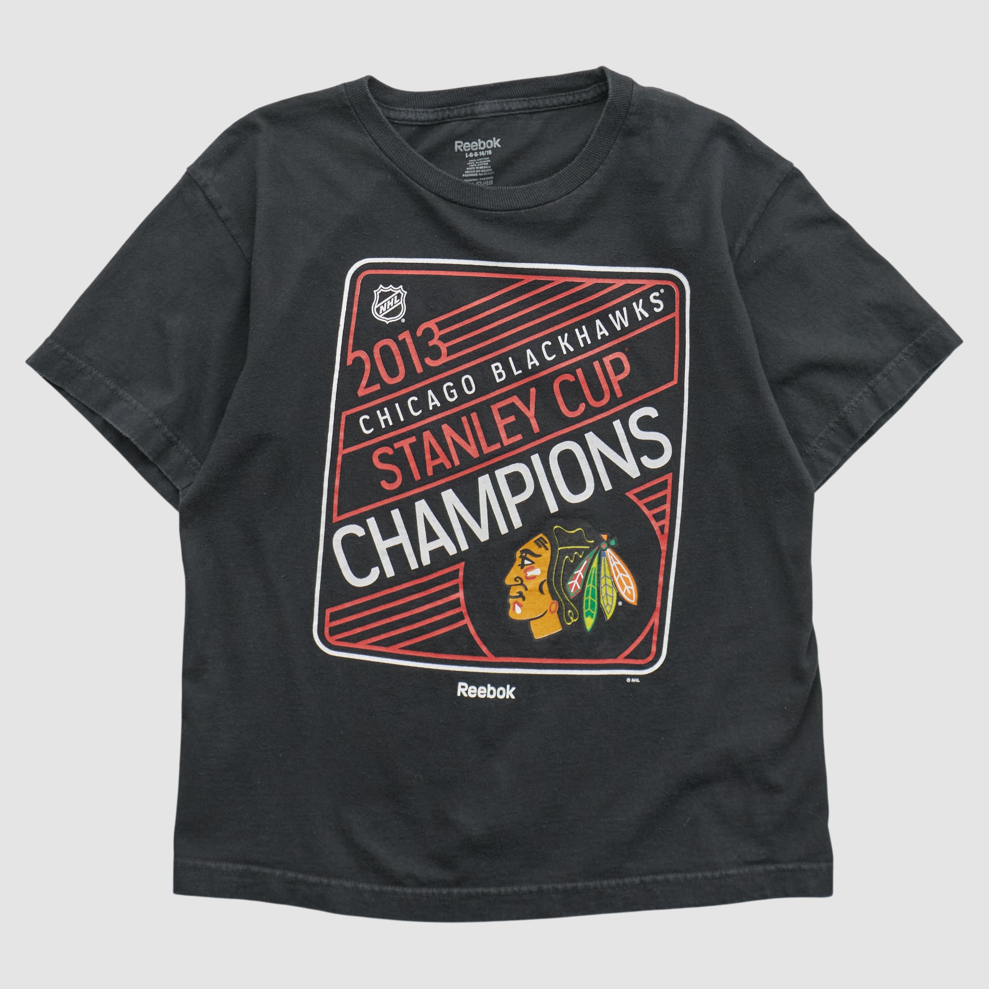 Chicago Blackhawks Reebok 2013 T-shirt - Black - XS