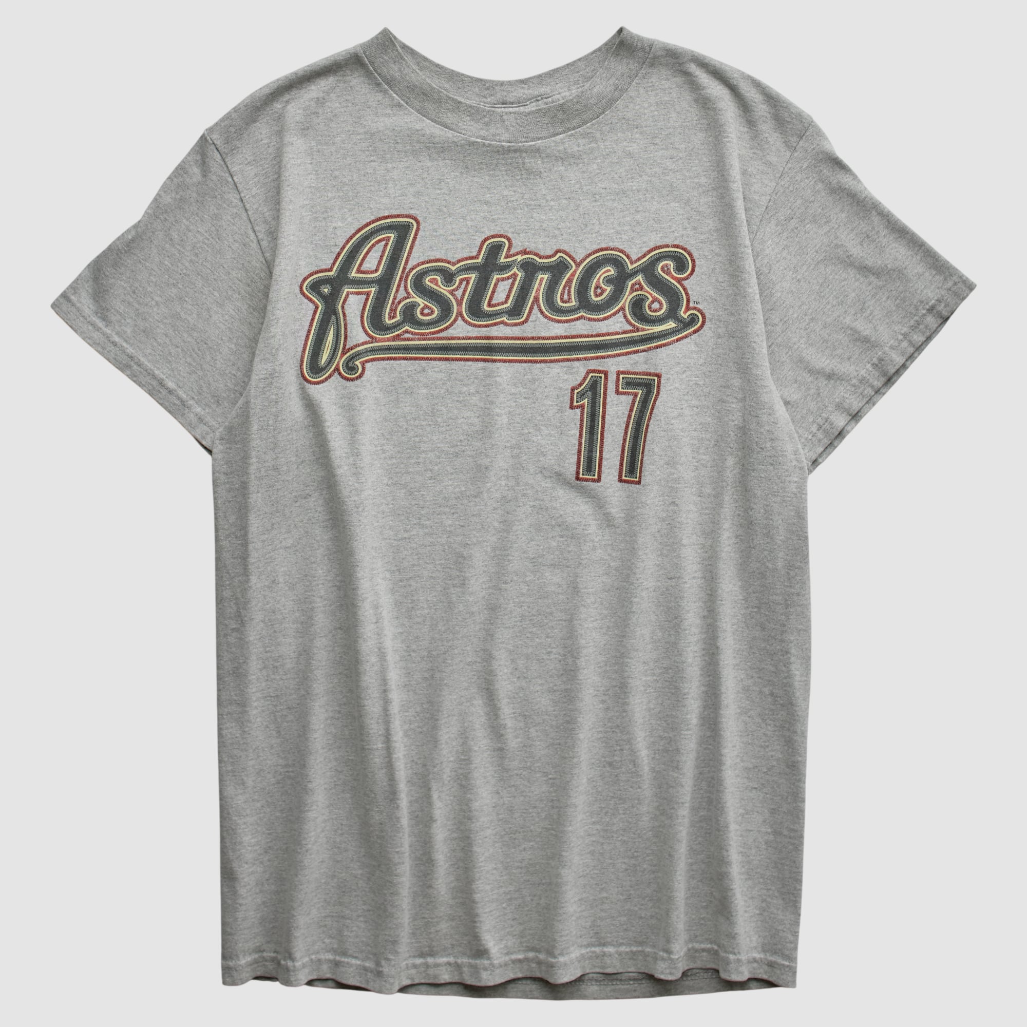 Houston Astros Lee Apparel 2000s T-shirt - Heather Gray - S
