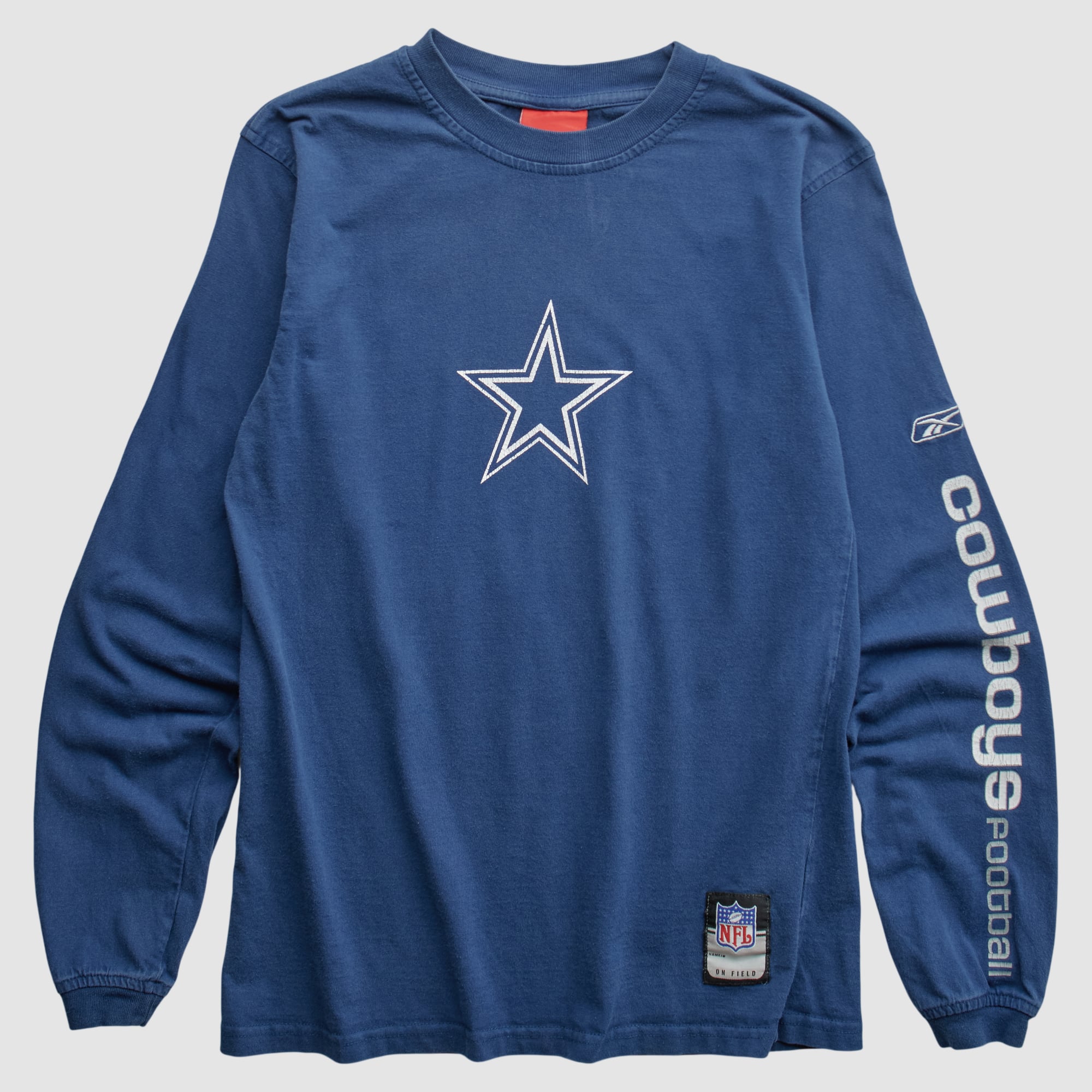 Dallas Cowboys Reebok 2000s Long Sleeve T-shirt - Navy - XS