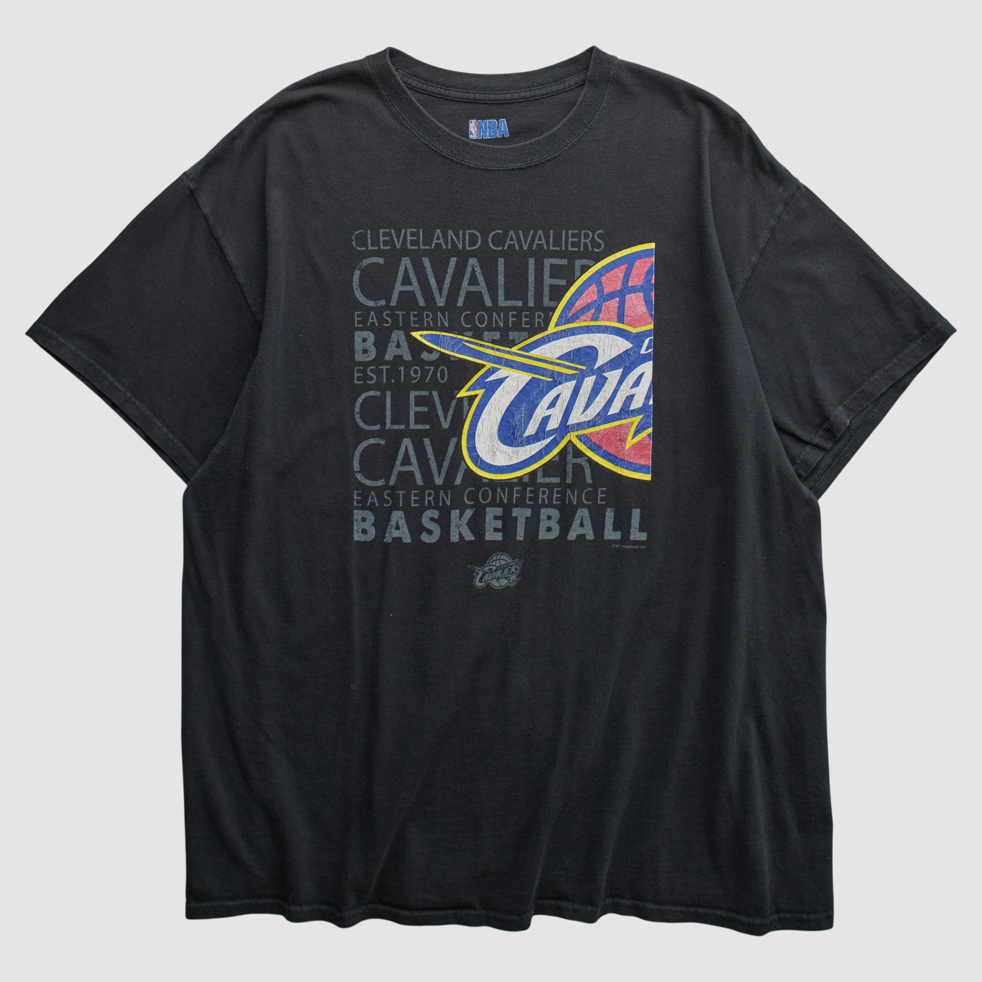 Cleveland Cavaliers NBA 2010s T-shirt - Black - L