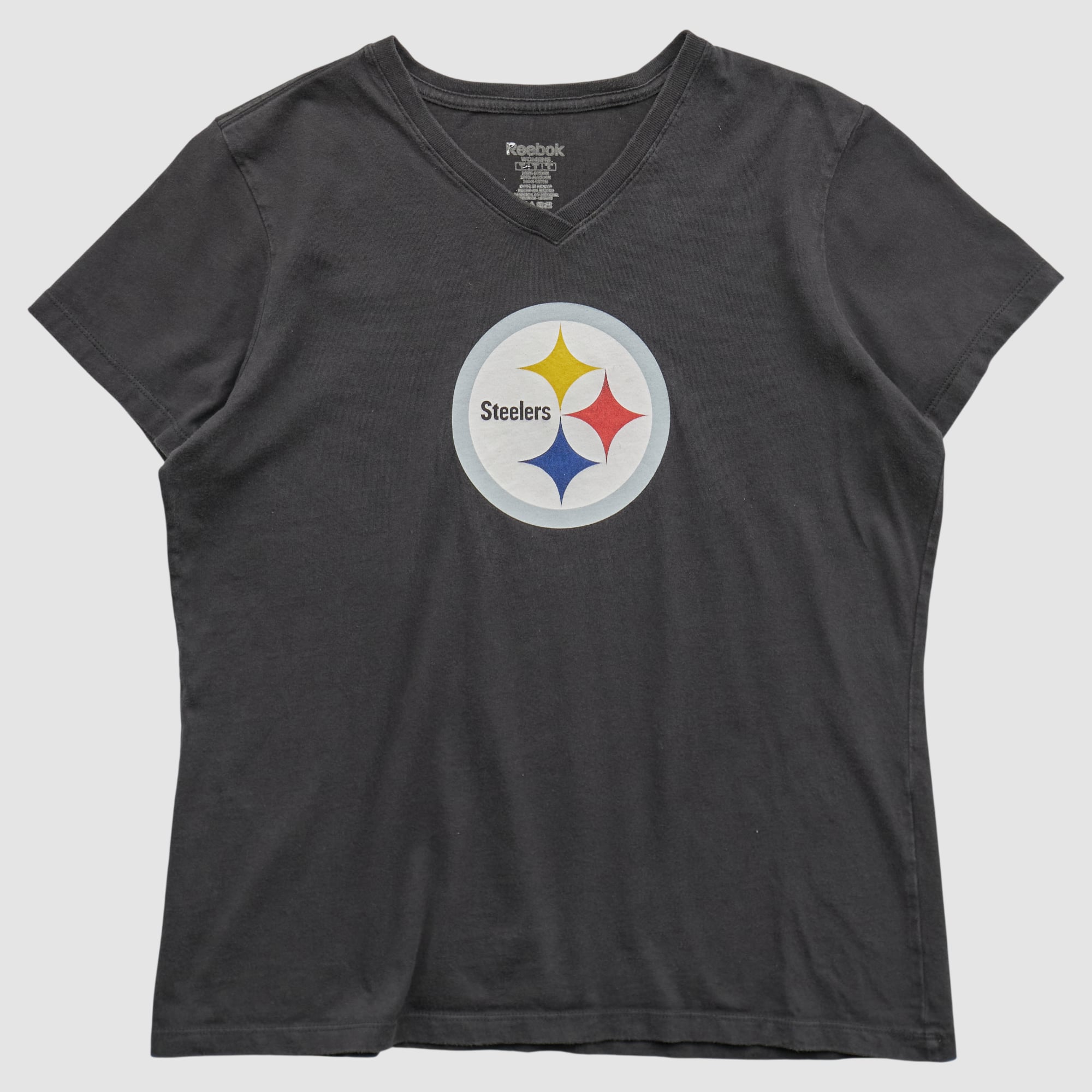 Pittsburgh Steelers Reebok 2000s T-shirt - Black - L