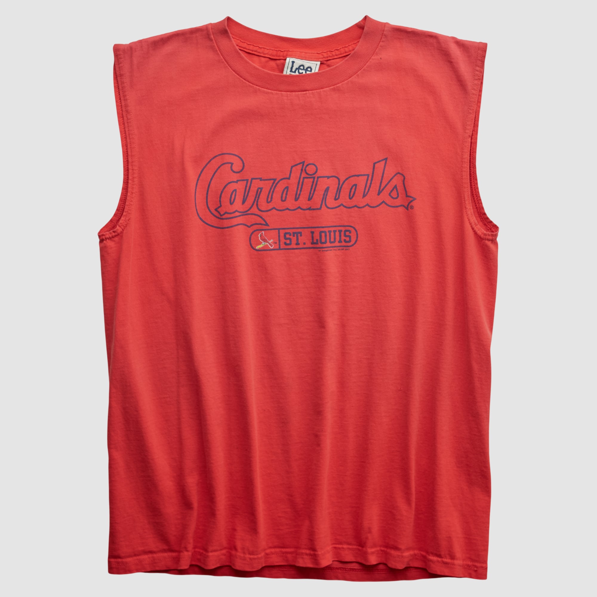 St. Louis Cardinals Lee Apparel 2000s Tank - Red - S