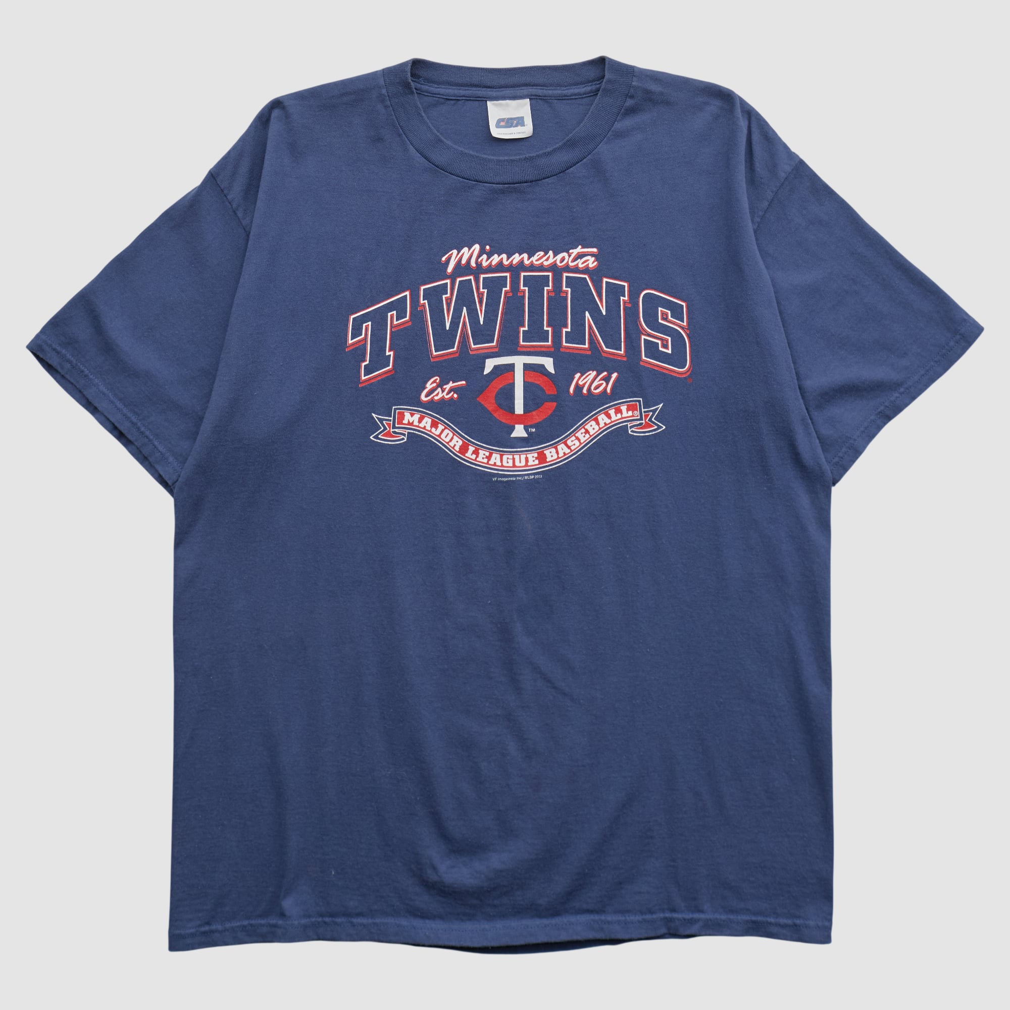 Minnesota Twins CSA 2000s T-shirt - Navy - XL
