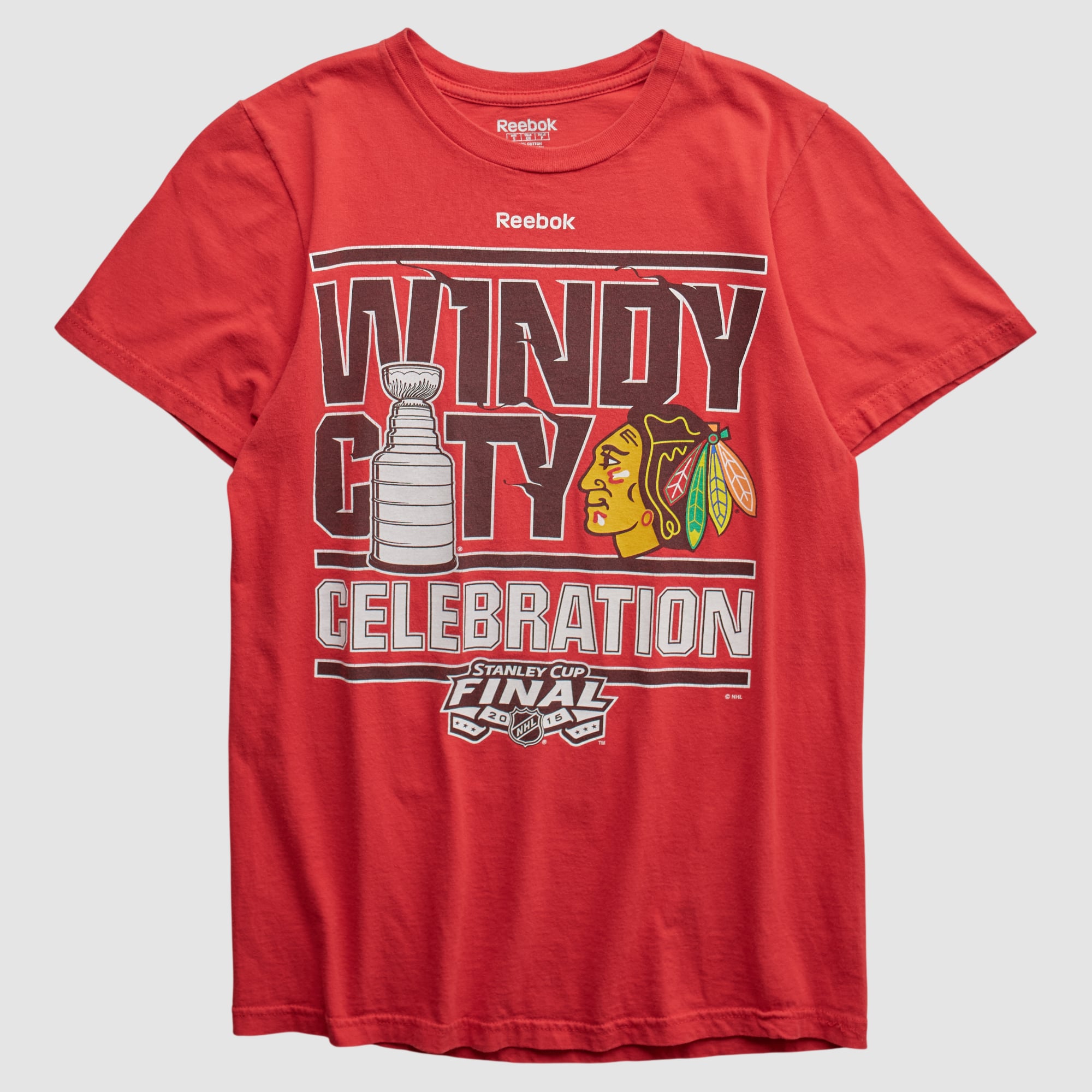 Chicago Blackhawks Reebok 2015 T-shirt - Red - XS