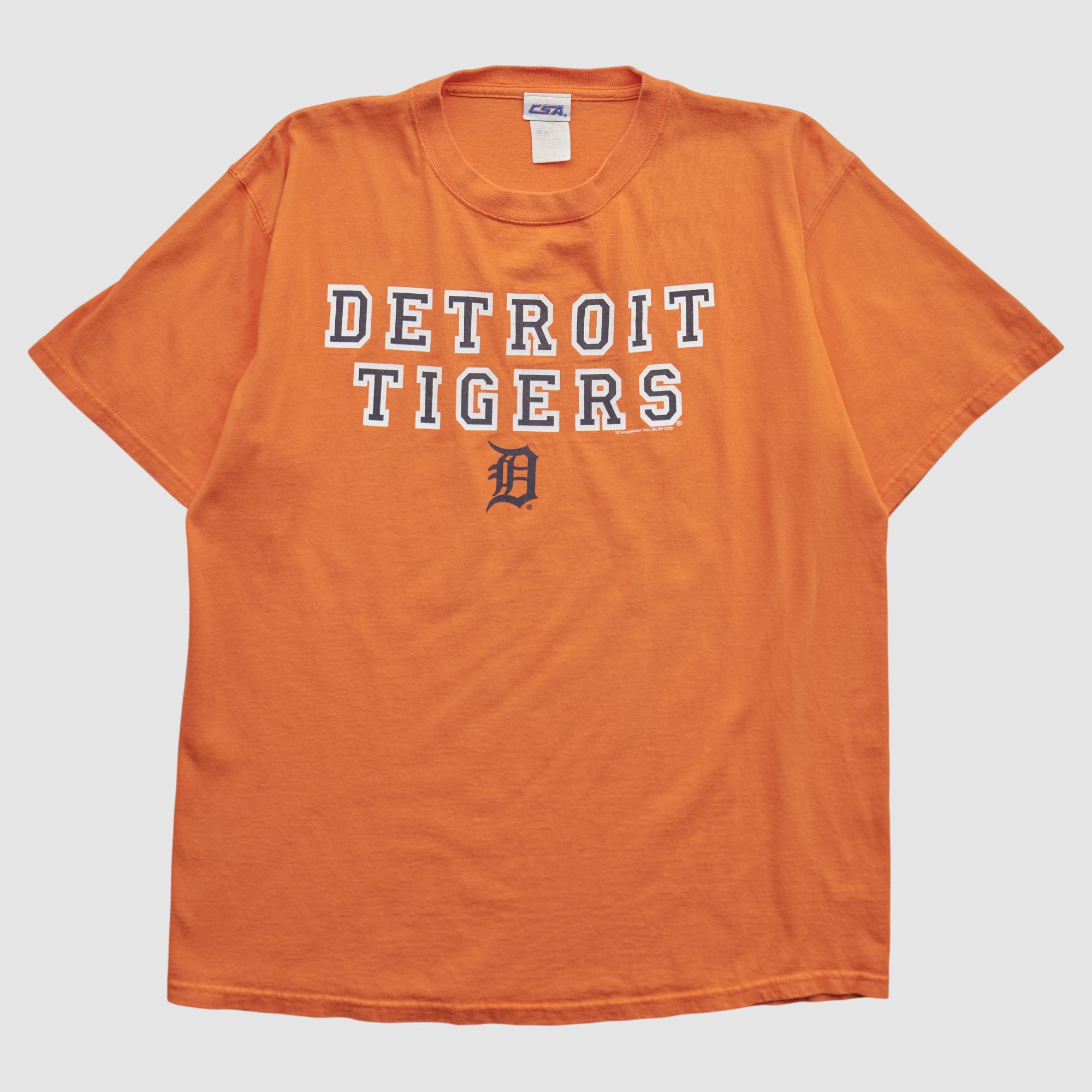 Detroit Tigers CSA 2000s T-shirt - Orange - XL