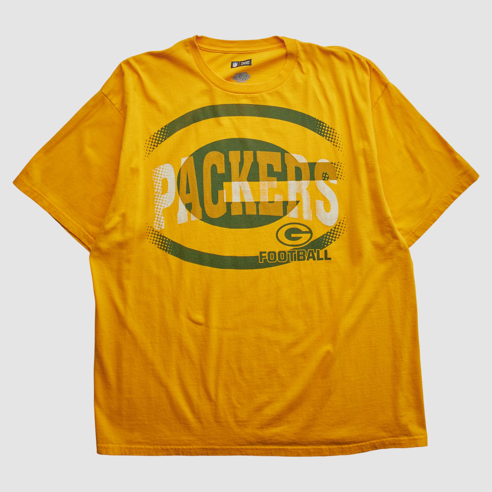 Green Bay Packers NFL 2010s T-shirt - Yellow - L