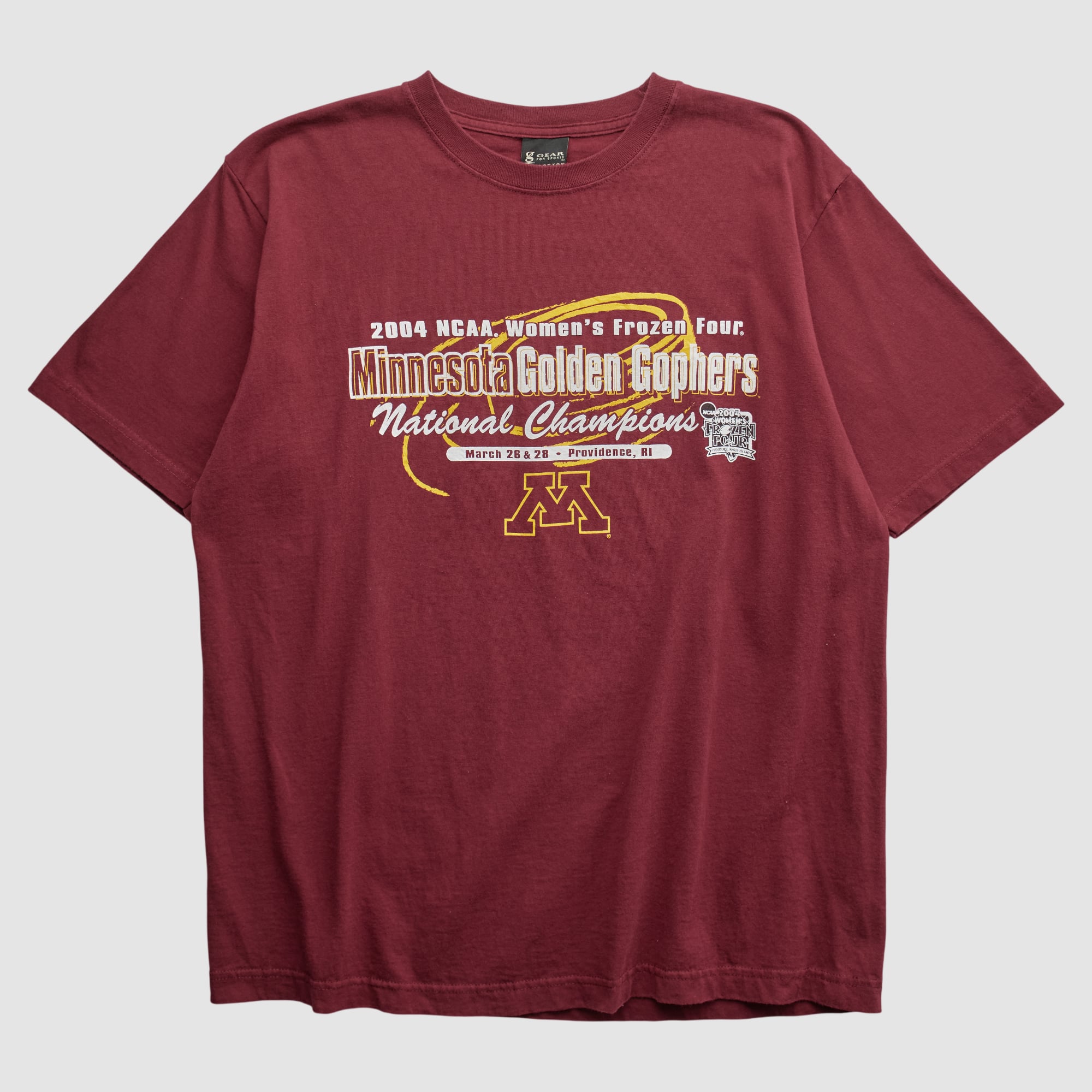Minnesota Golden Gophers Gear For Sports 2004 T-shirt - Maroon - M