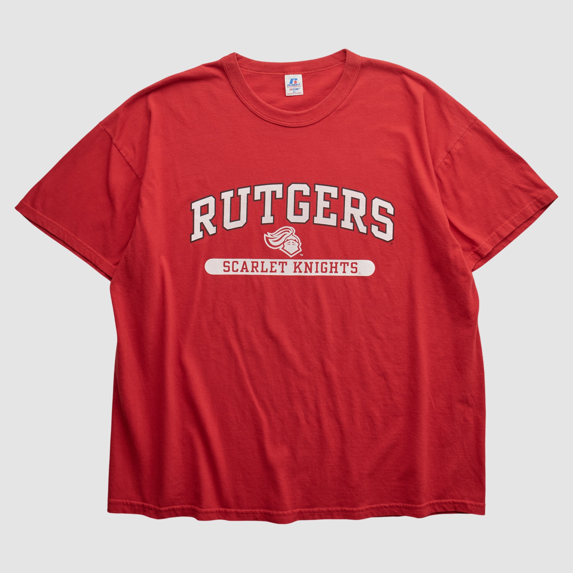 Rutgers Scarlet Knights Russell 2000s T-shirt - Red - M