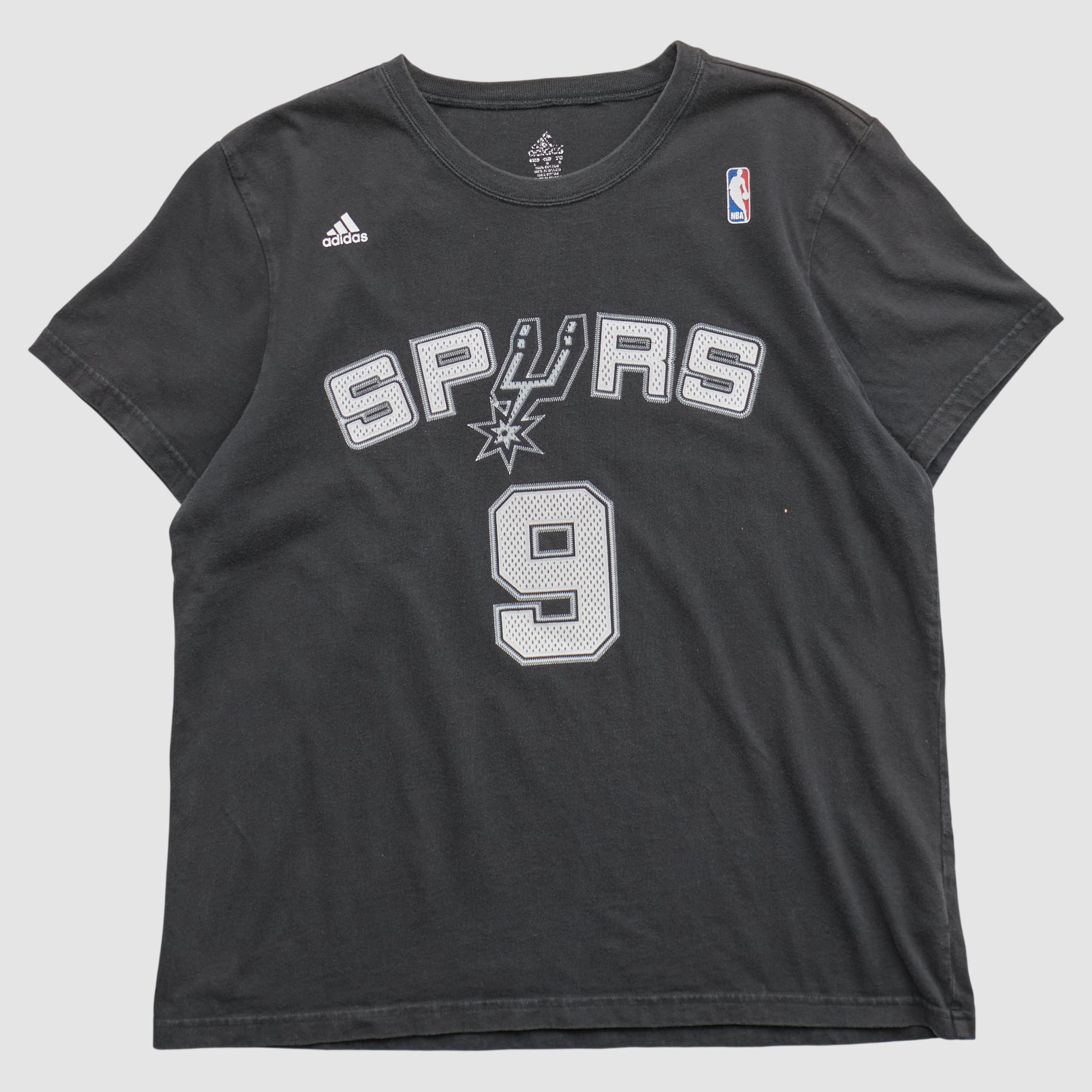 San Antonio Spurs Adidas 2010s T-shirt - Black - S