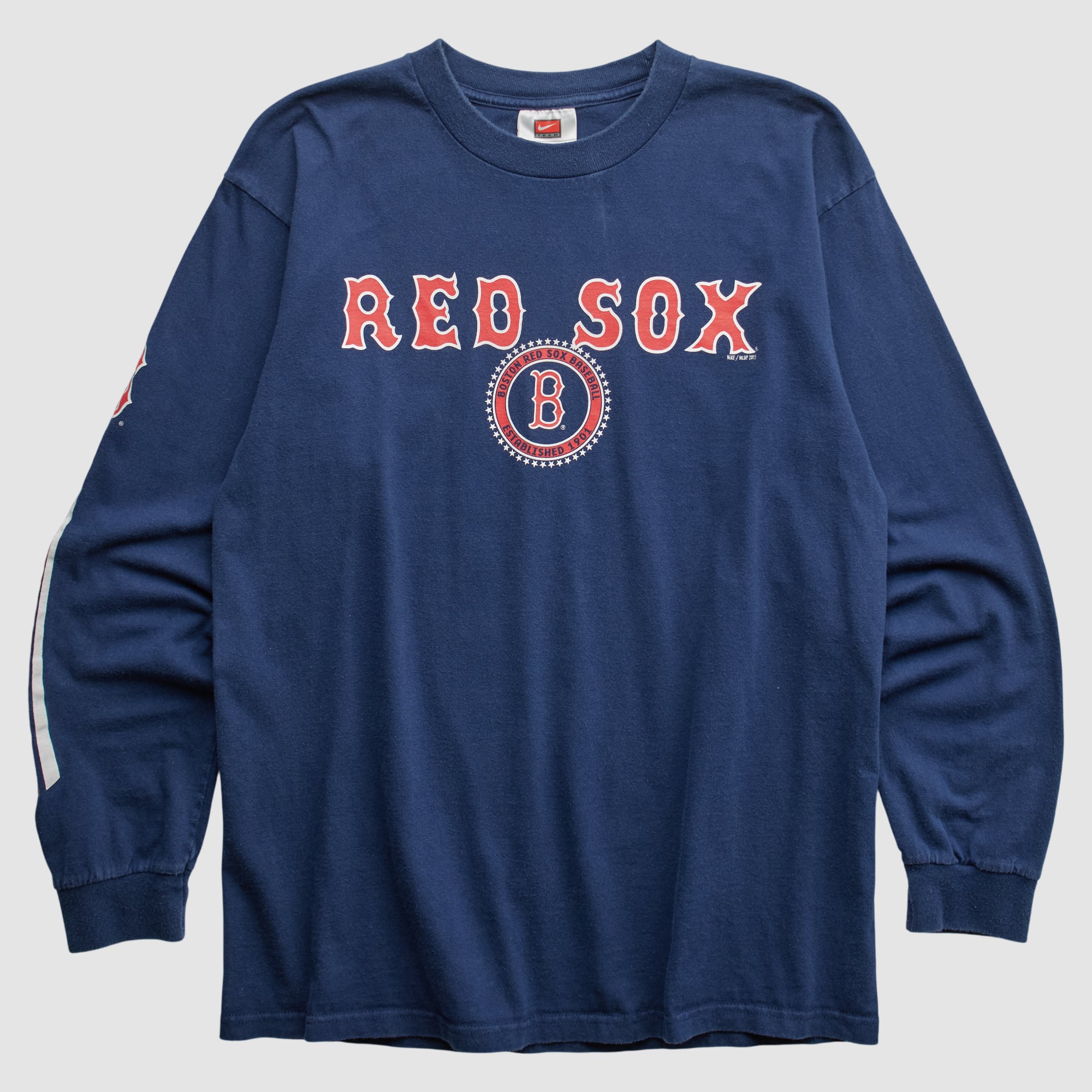 Boston Red Sox Nike 2000s Long Sleeve T-shirt - Navy - S