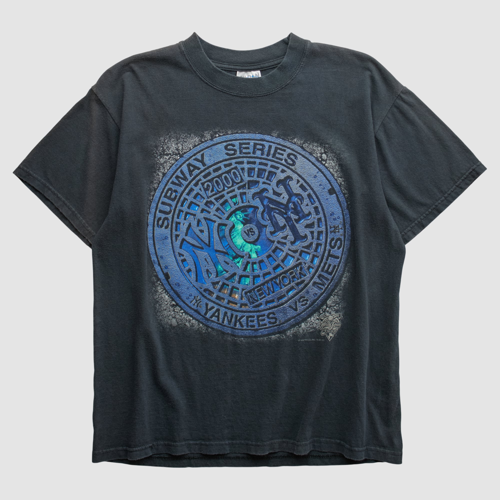 Subway Series Gildan 2000 T-shirt - Black - S