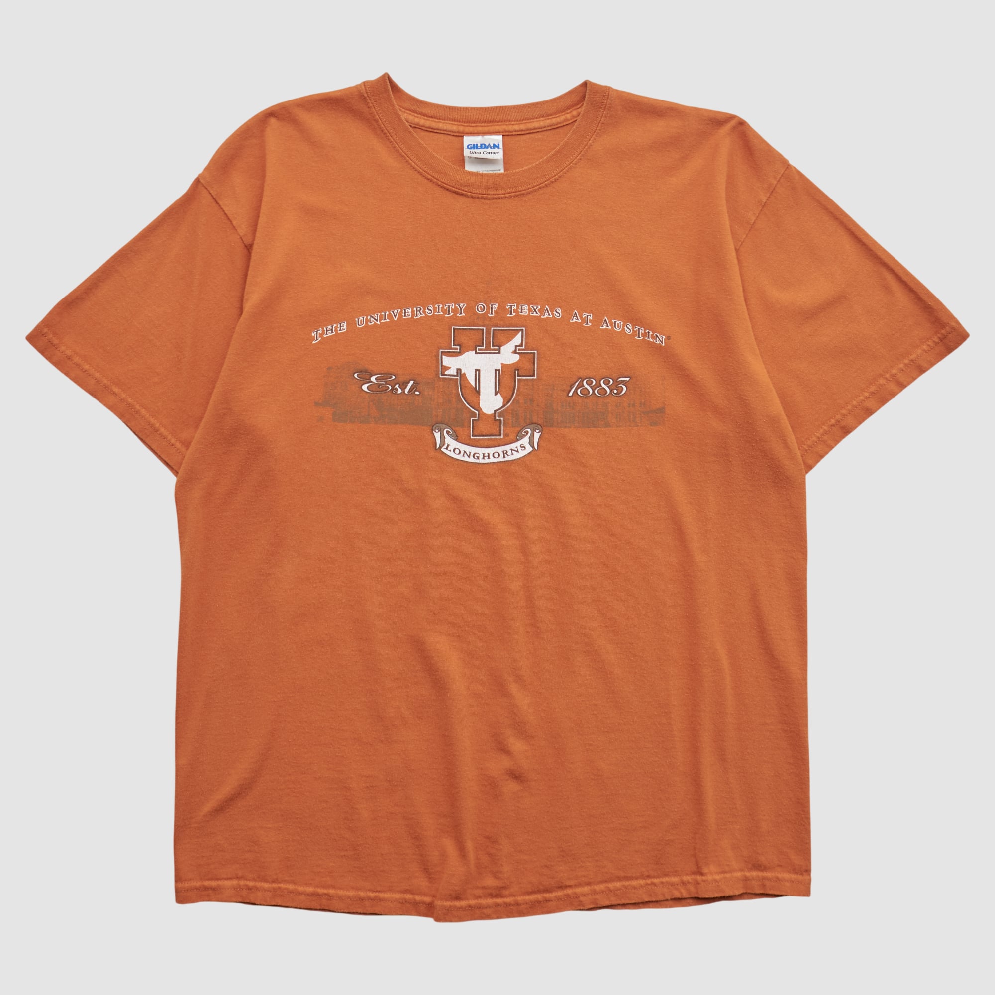 Texas Longhorns Gildan 2000s T-shirt - Orange - S