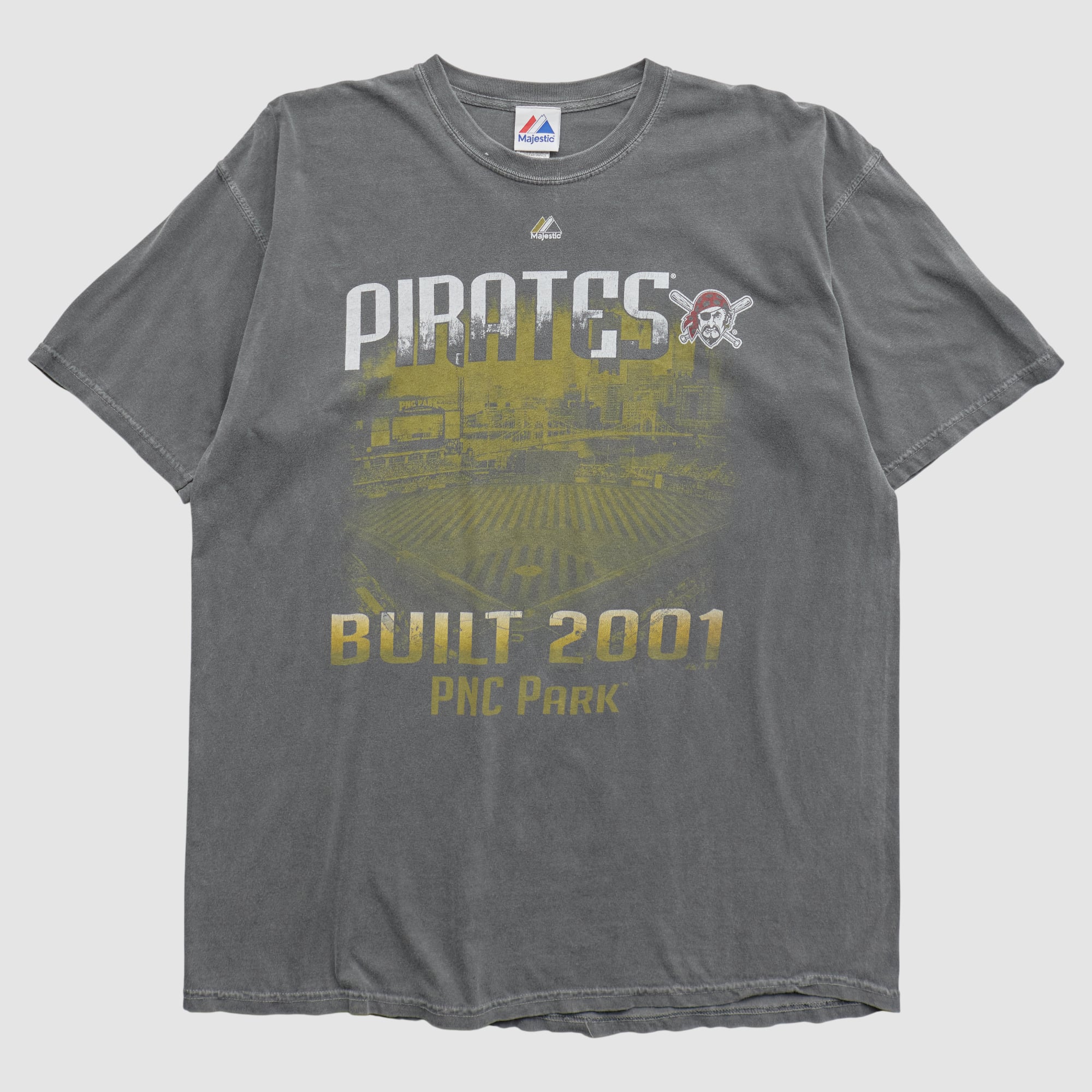 Pittsburgh Pirates Majestic 2010s T-shirt - Charcoal - L