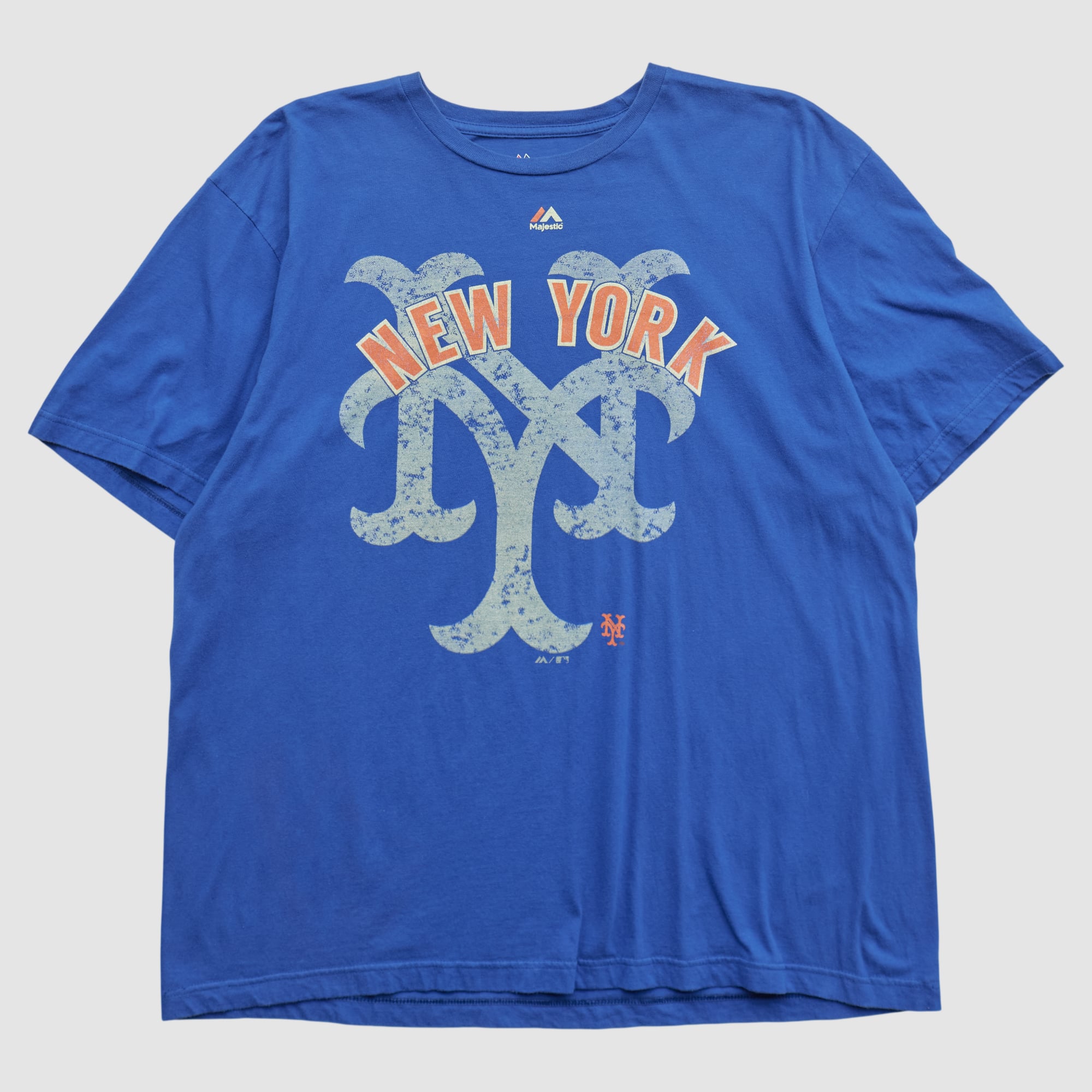 New York Mets Majestic 2010s T-shirt - Blue - XL