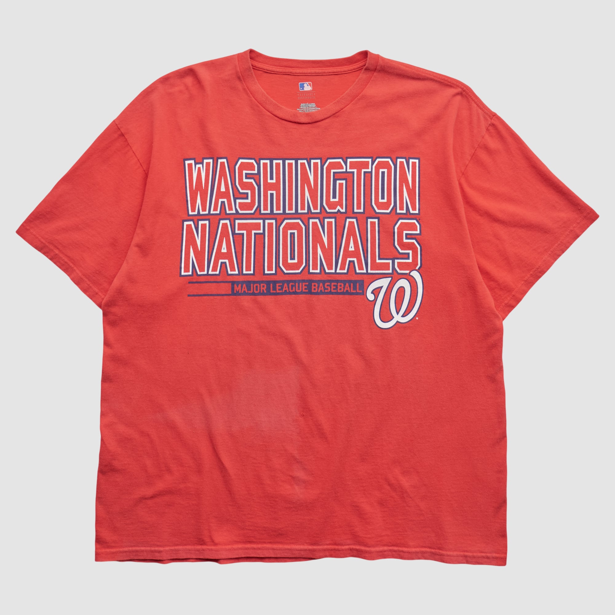 Washington Nationals Genuine Merchandise 2010s T-shirt - Red - XL