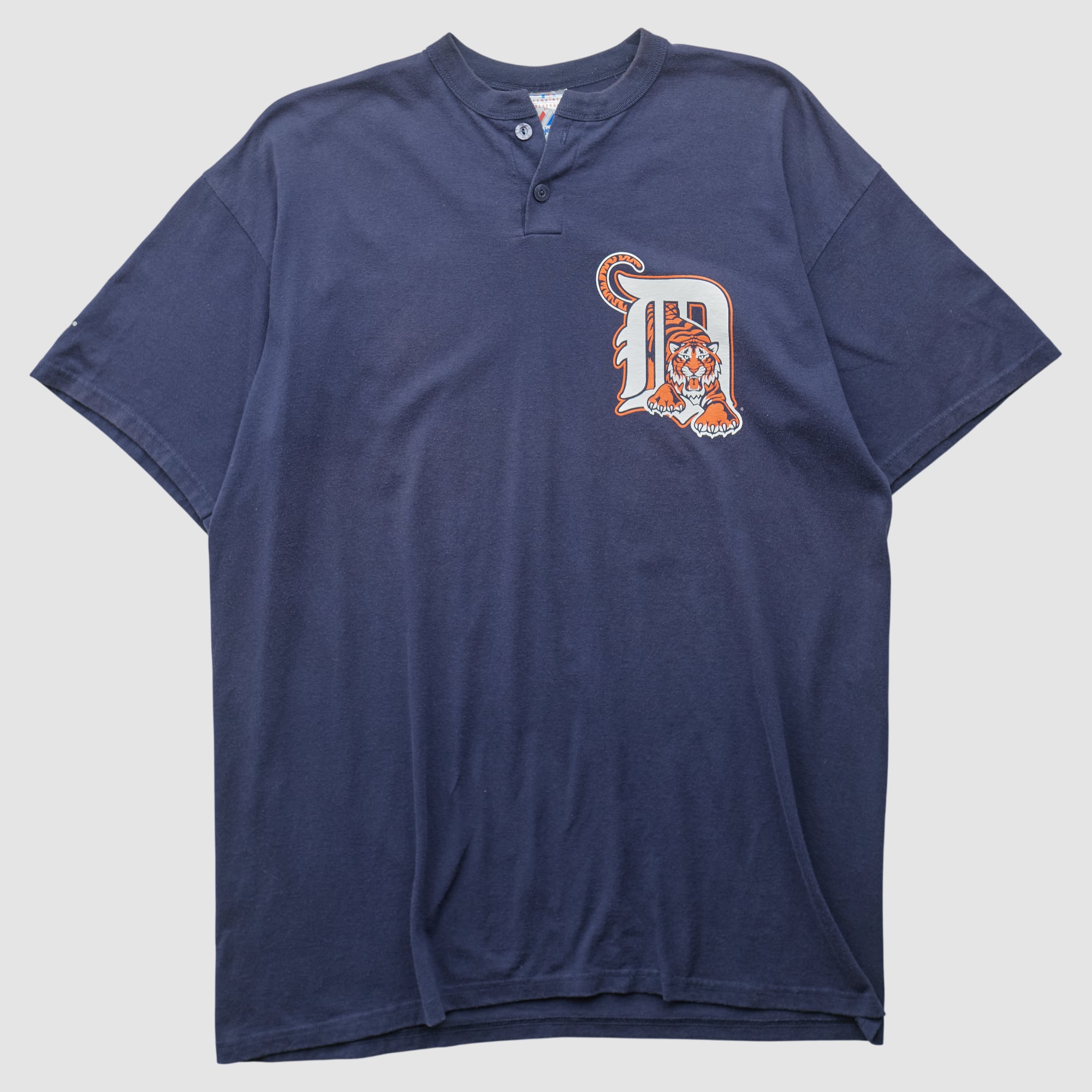Detroit Tigers Majestic 2000s T-shirt - Navy - 2XL
