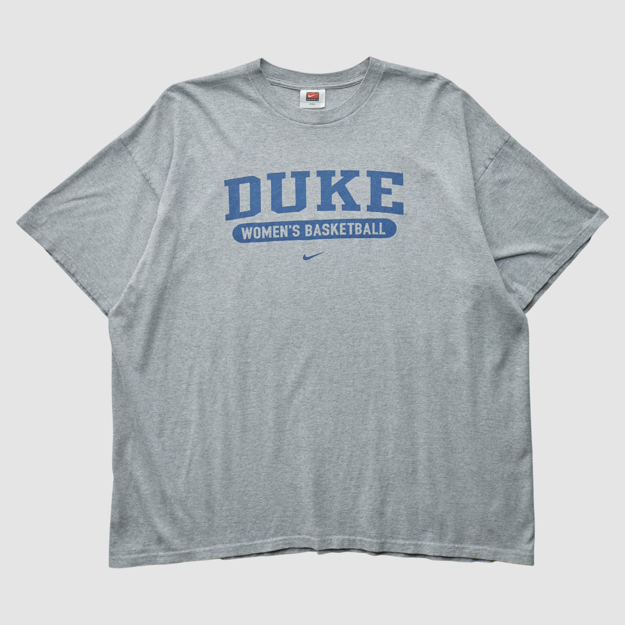 Duke Blue Devils Nike 2000s T-shirt - Heather Gray - 3XL