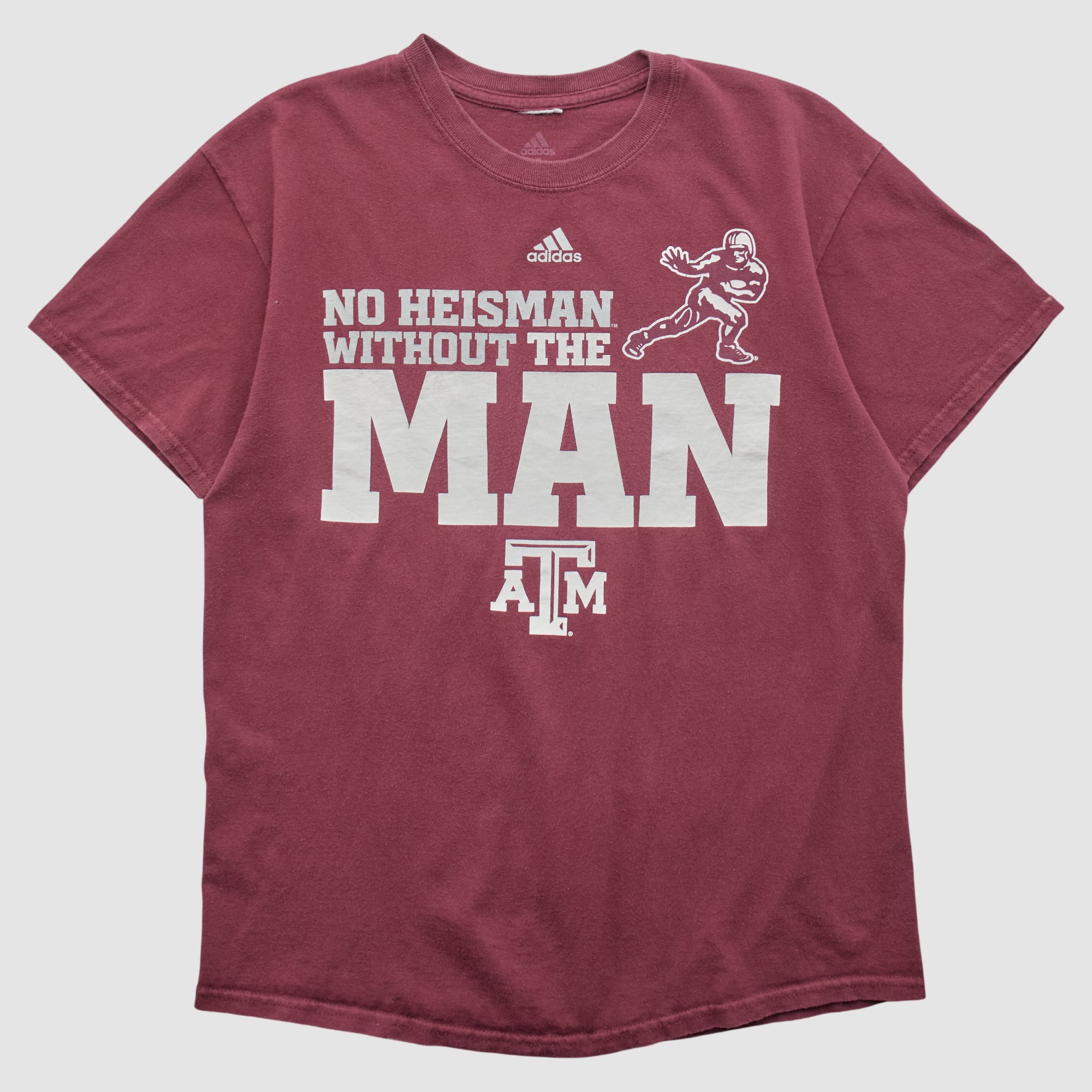 Texas A&M Aggies Adidas 2010s T-shirt - Maroon - S