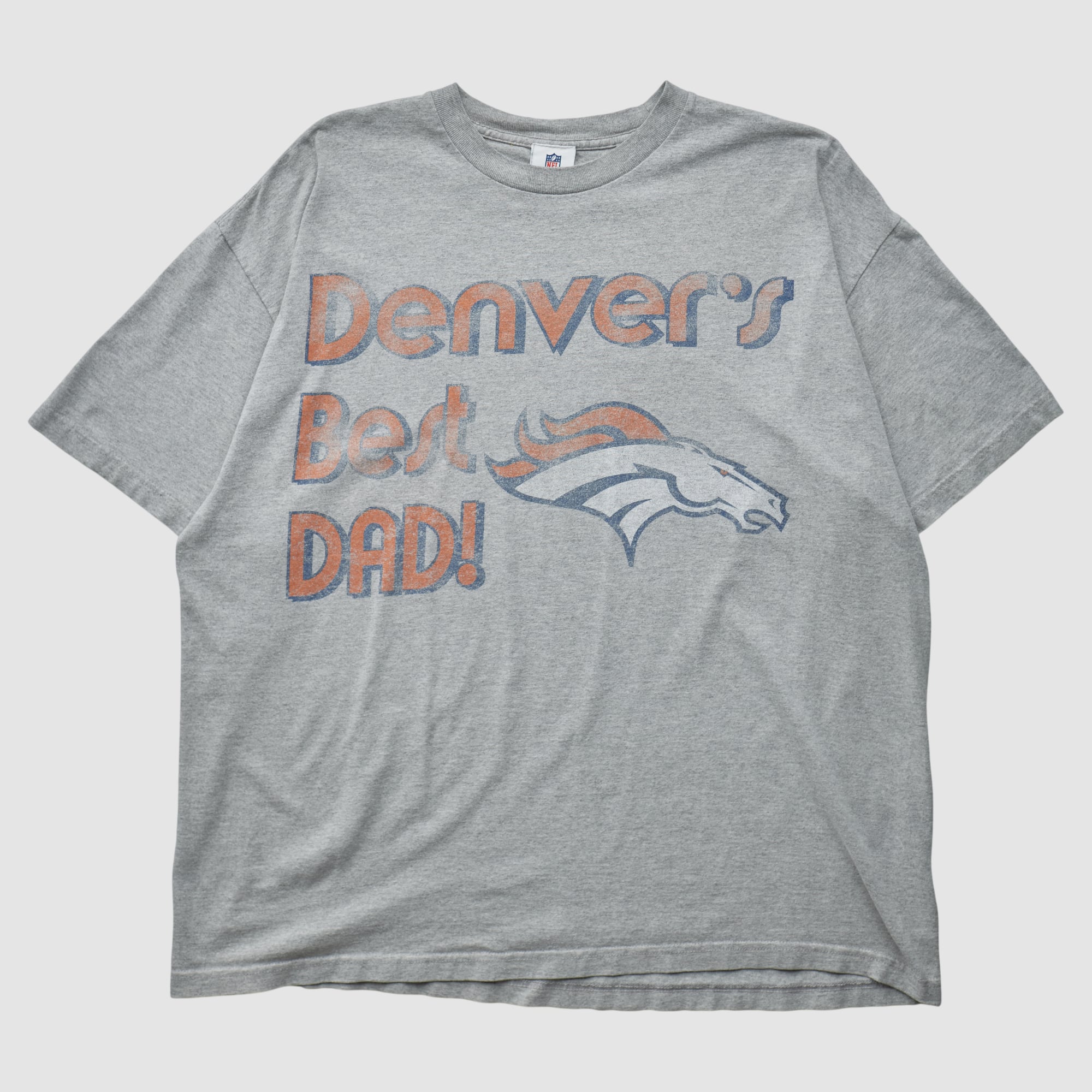 Denver Broncos NFL 2010s T-shirt - Heather Gray - 2XL