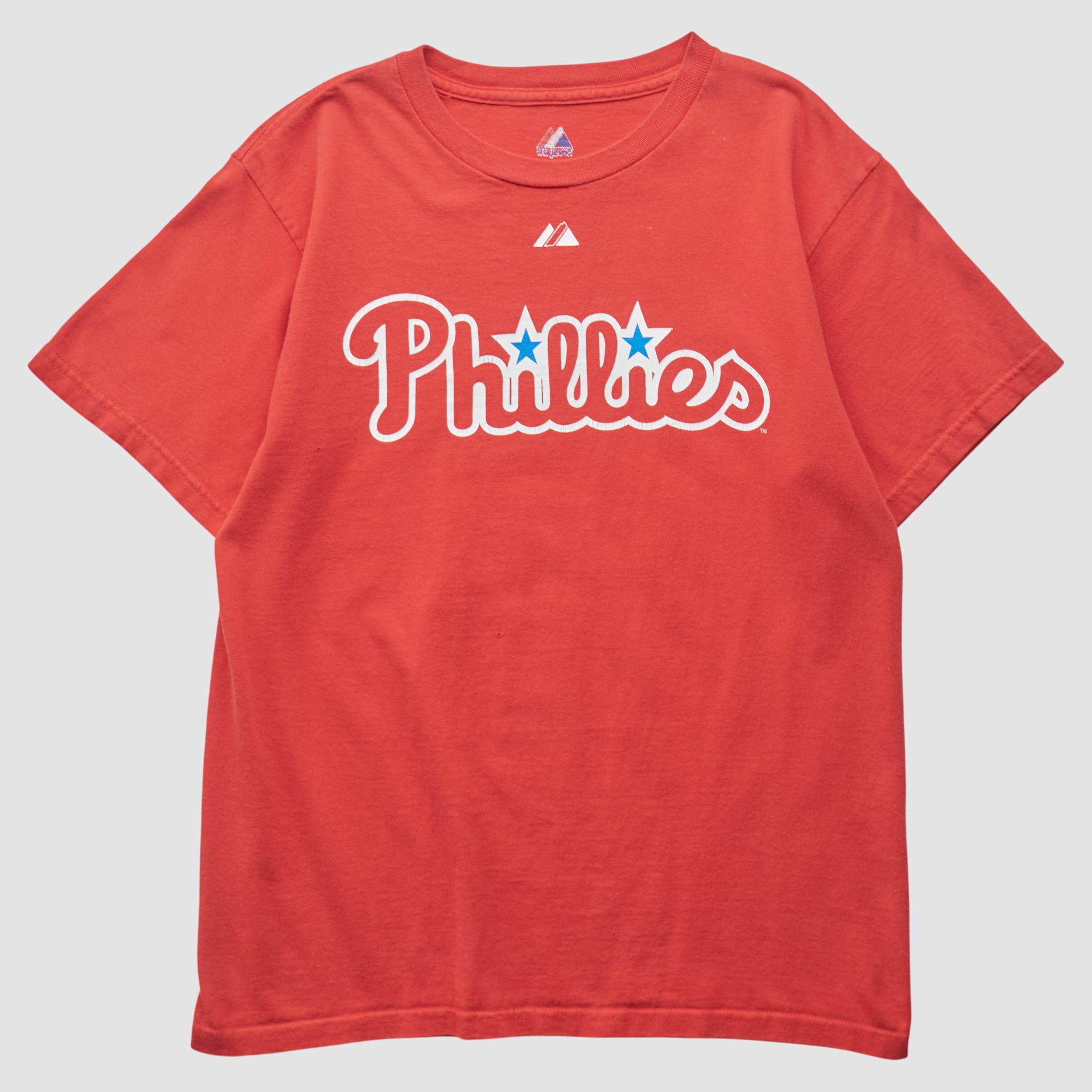 Philadelphia Phillies Majestic 2010s T-shirt - Red - XS