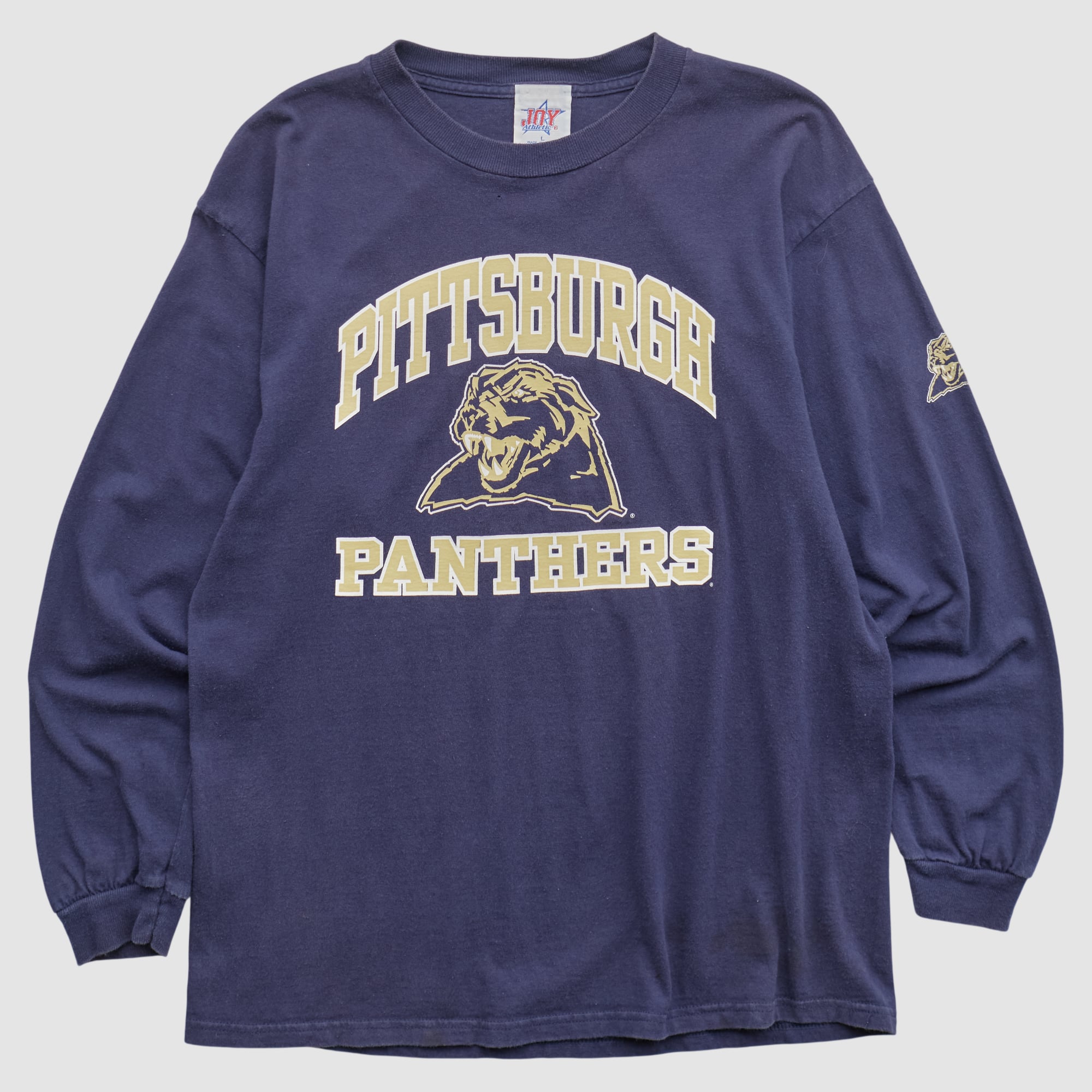 Pitt Panthers Joy Athletic 2000s Long Sleeve T-shirt - Navy - M