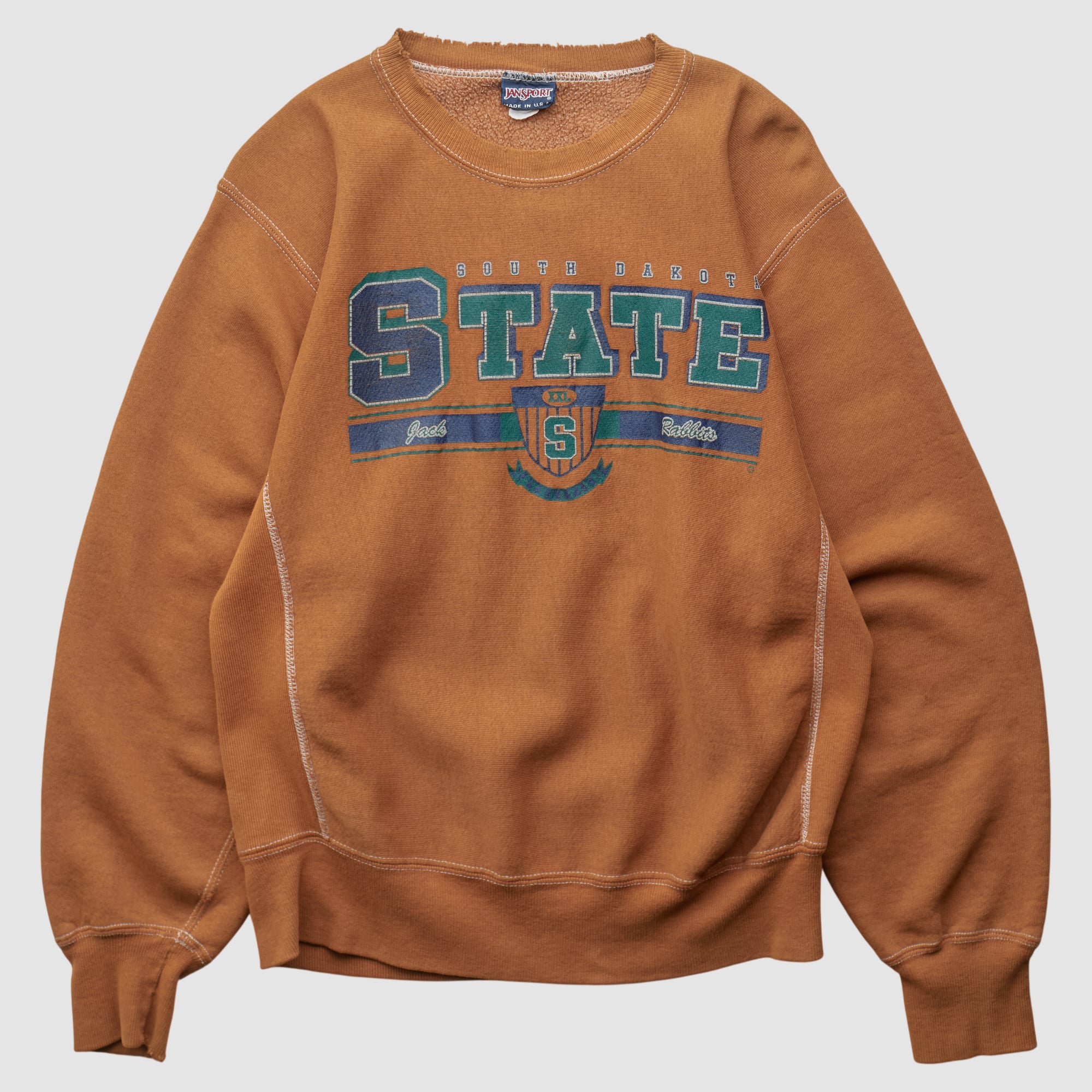 South Dakota State Jackrabbits Jansport 90s Pullover Sweatshirt - Clay - S