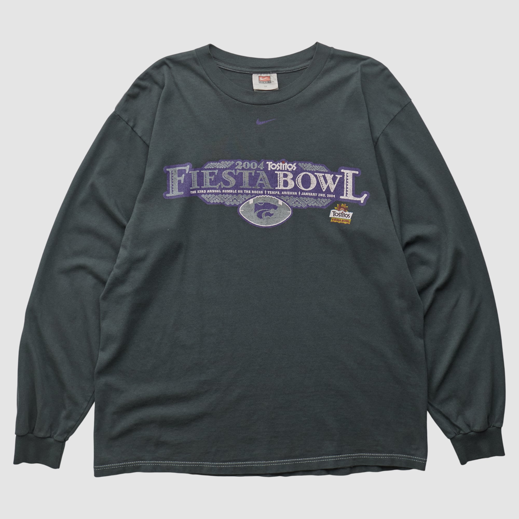Fiesta Bowl Nike 2004 Long Sleeve T-shirt - Black - M