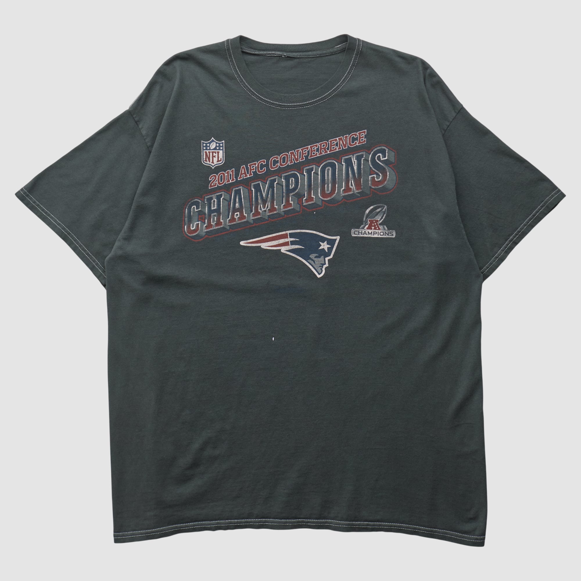 New England Patriots 2011 T-shirt - Black - XL