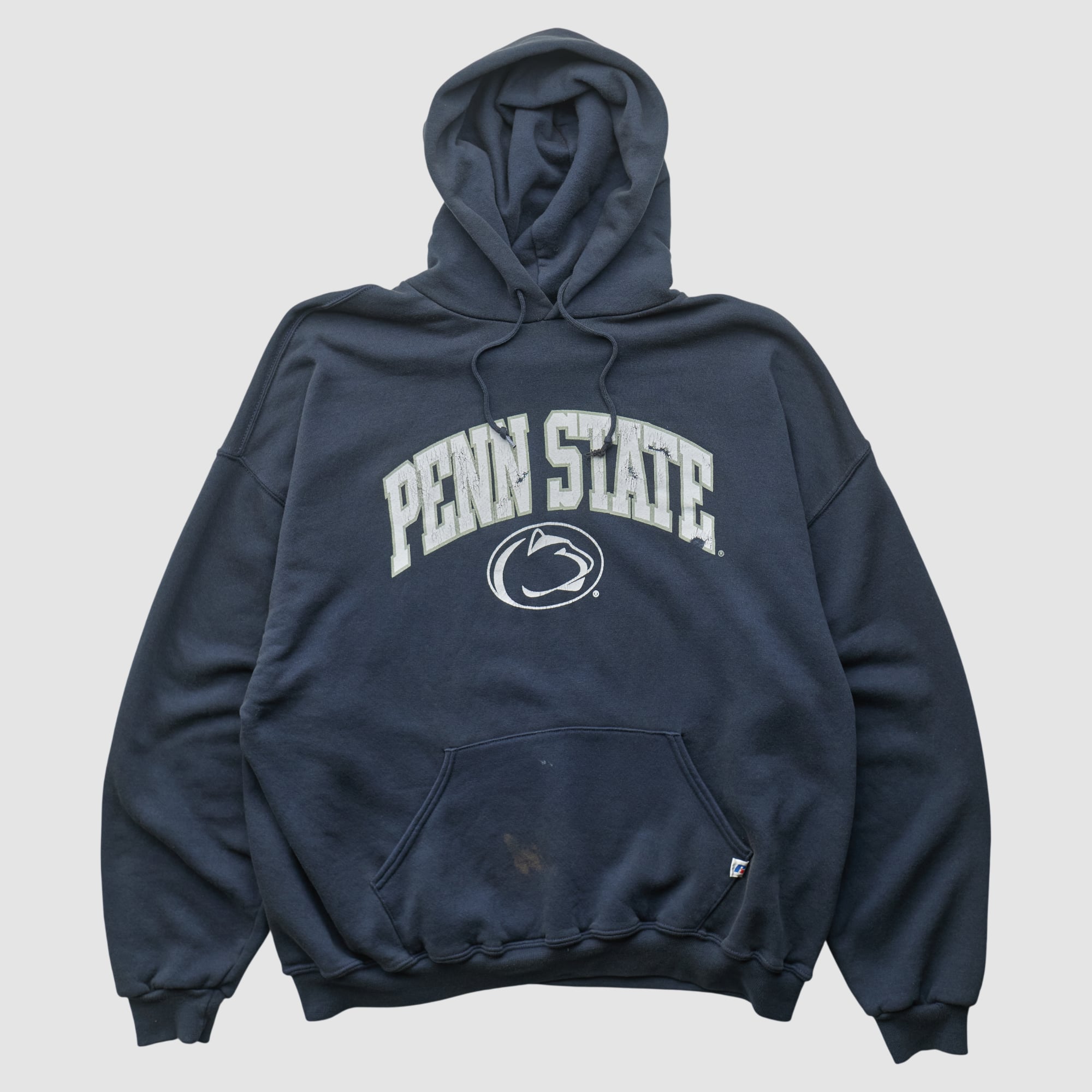 Penn State Nittany Lions Russell 2000s Hooded Pullover Sweatshirt - Navy - XL