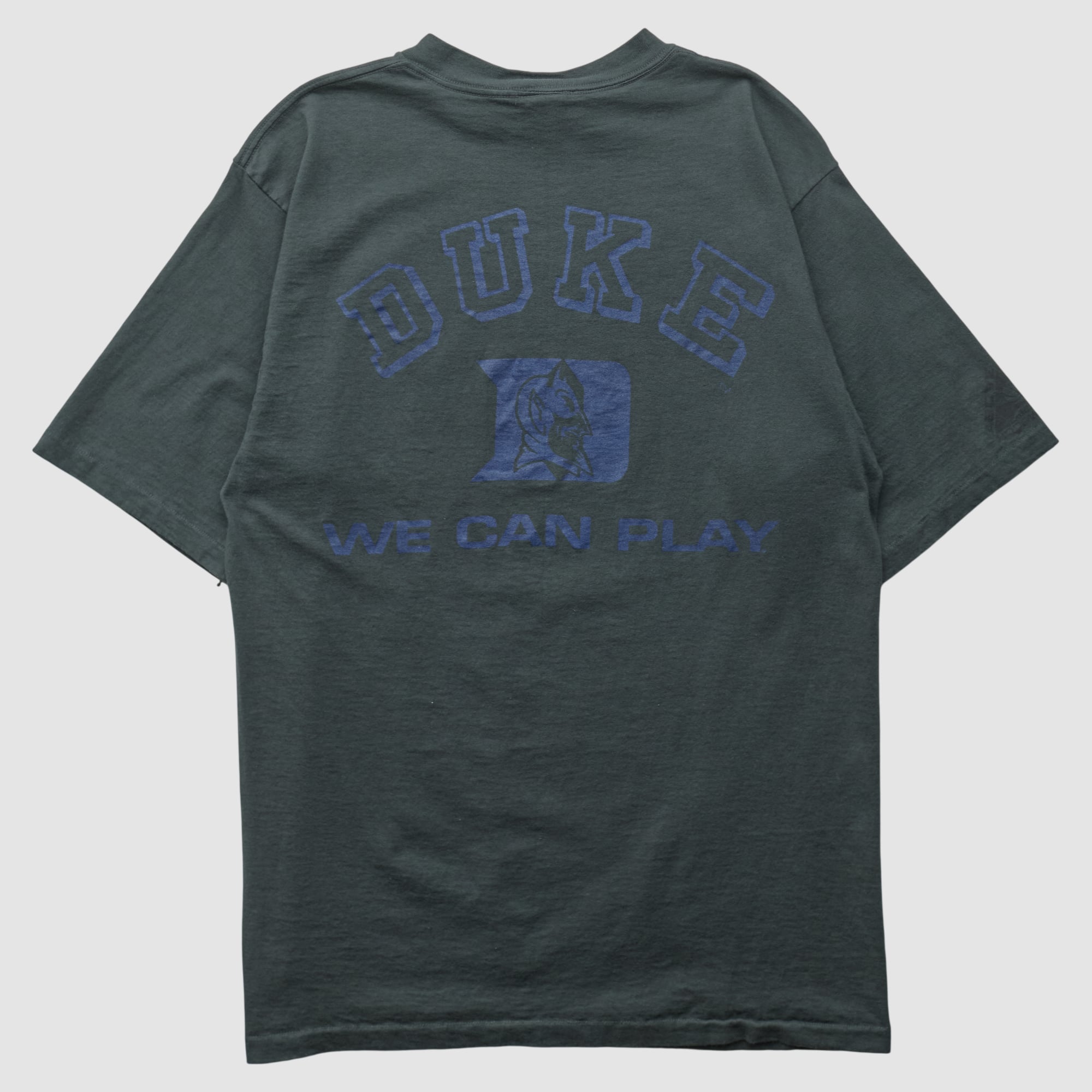 Duke Blue Devils Above the Rim Hoopwear 2000s T-shirt - Charcoal - S