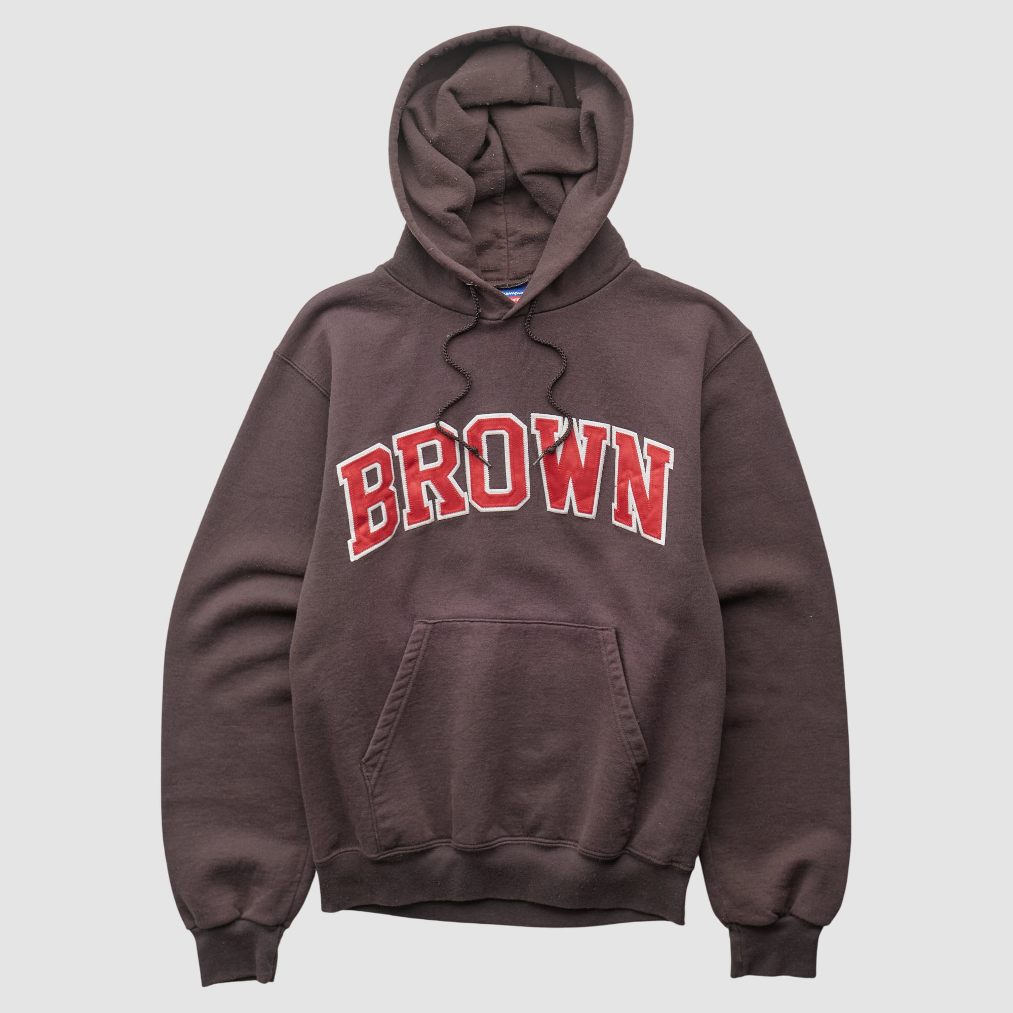 Brown Bears Champion 2000s Hooded Pullover Sweatshirt - Brown - XS