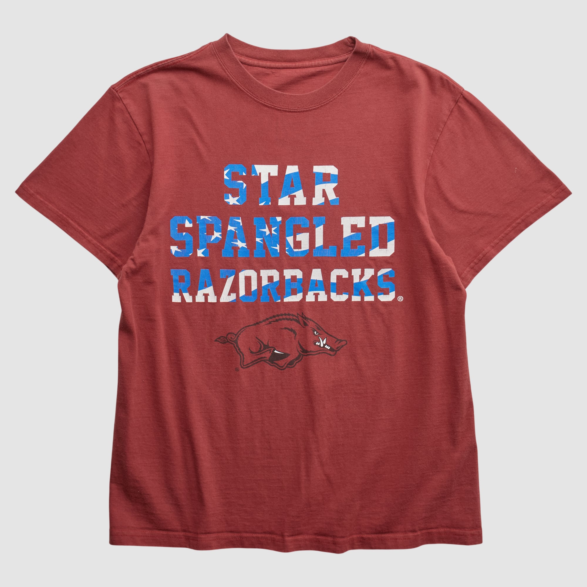 Arkansas Razorbacks 2000s T-shirt - Red - S