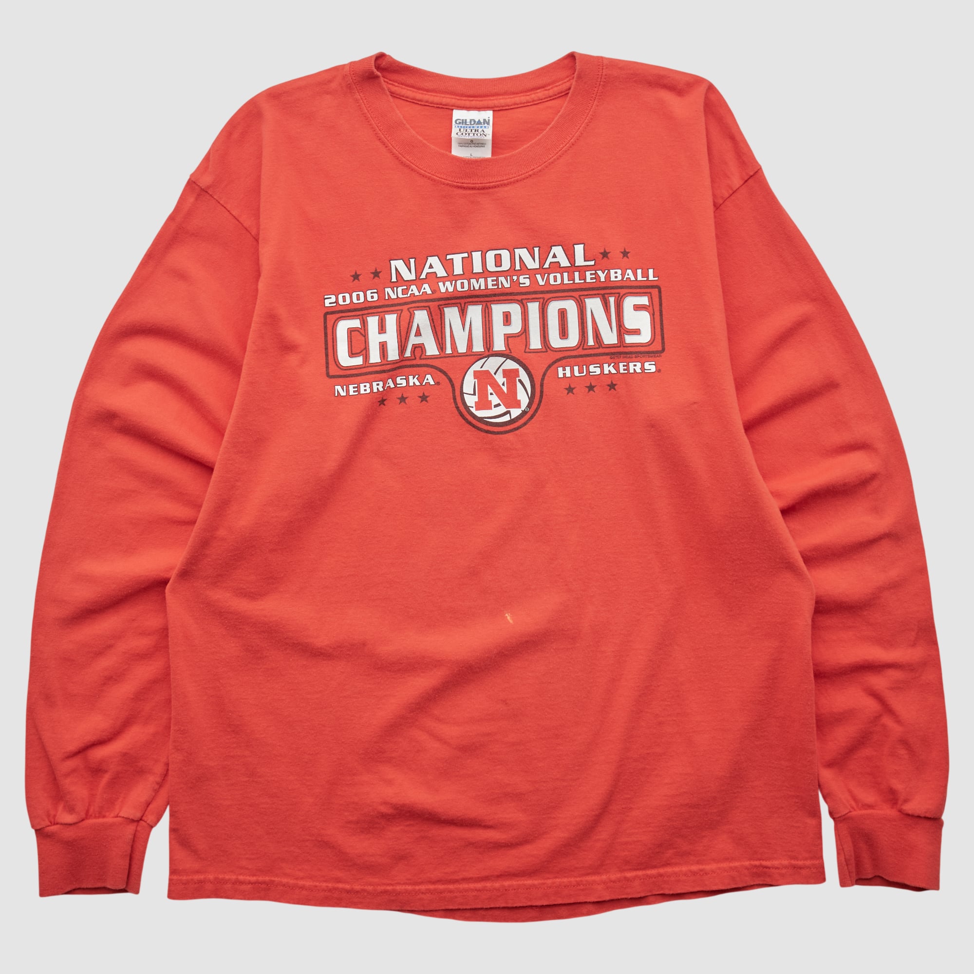 Nebraska Huskers Gildan 2006 Long Sleeve T-shirt - Red - M