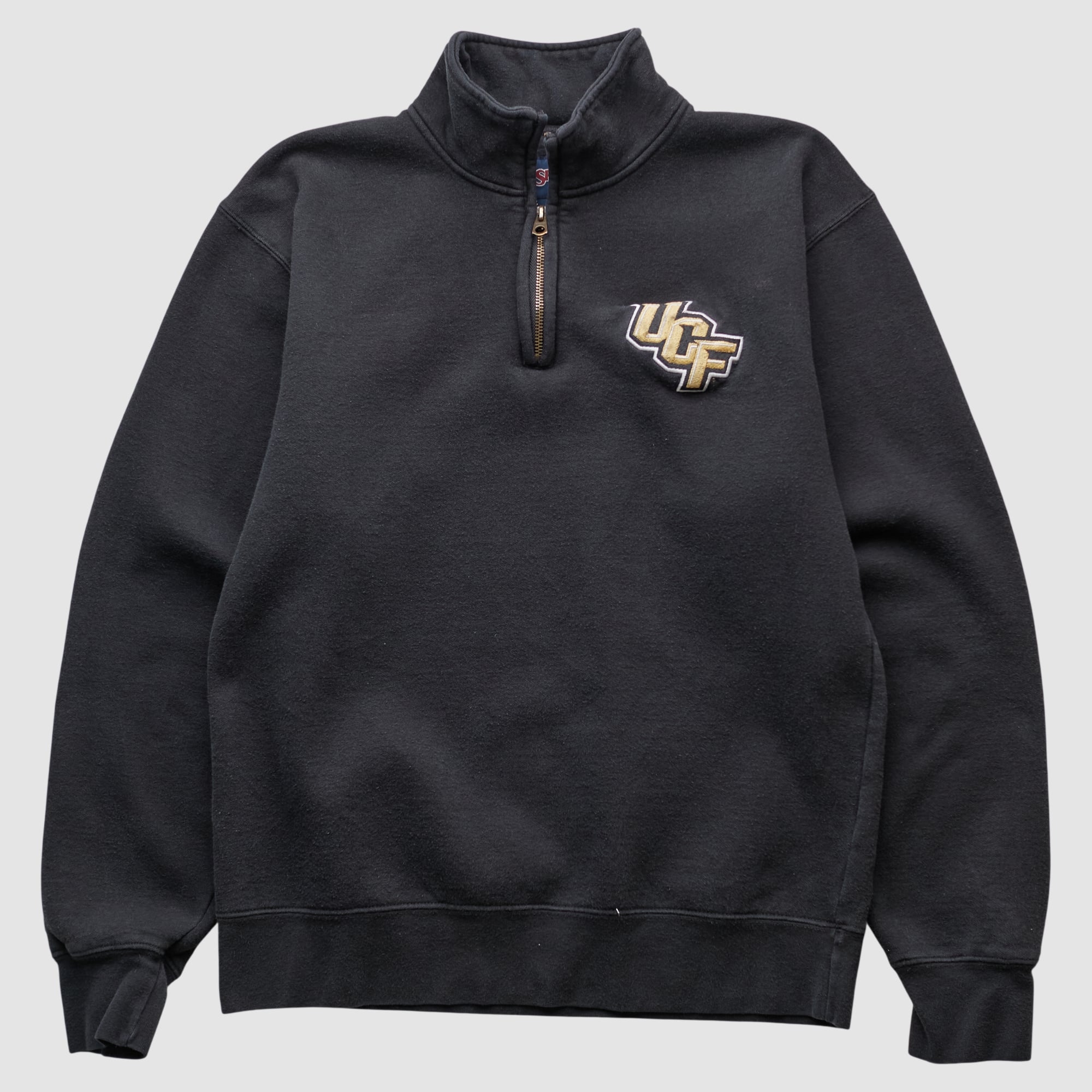 UCF Knights Jansport 2000s 1/4 Zip Sweatshirt - Black - S
