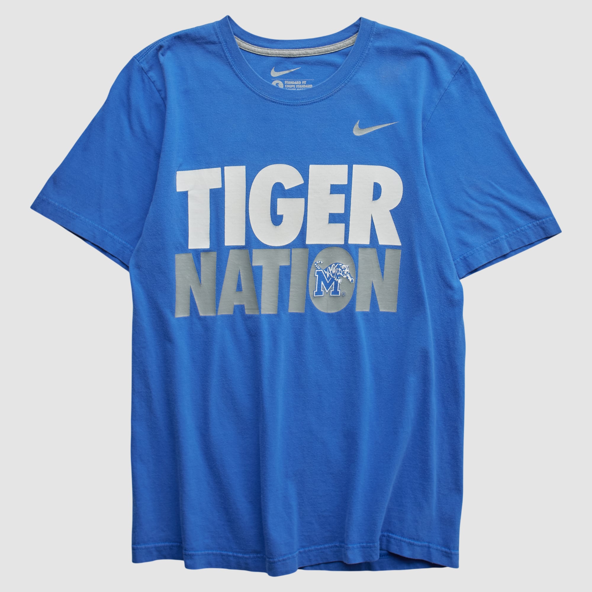 Memphis Tigers Nike 2010s T-shirt - Blue - XS