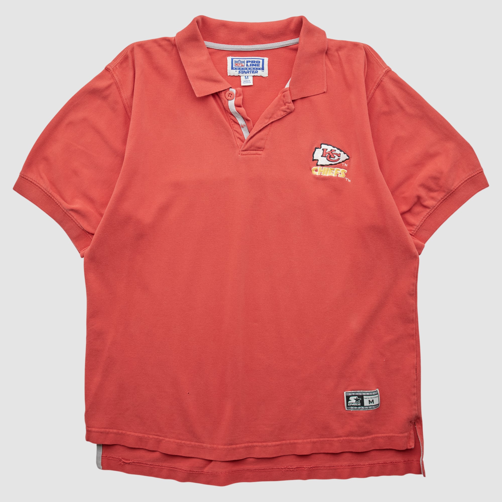 Kansas City Chiefs Starter 90s Polo - Red - M