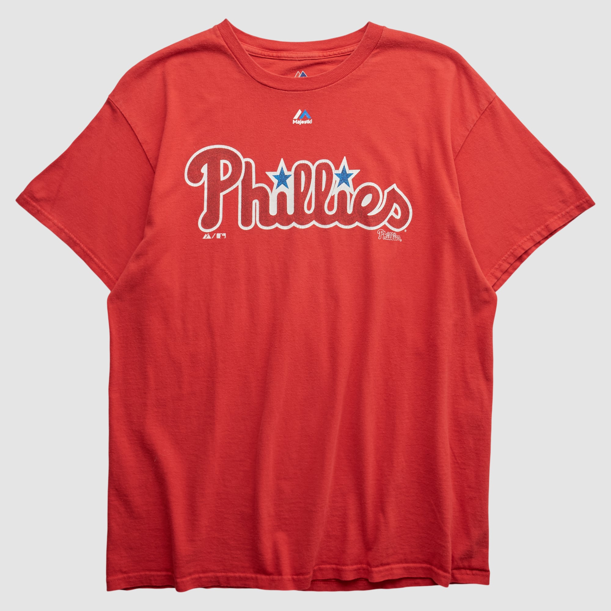 Philadelphia Phillies Majestic 2010s T-shirt - Red - M