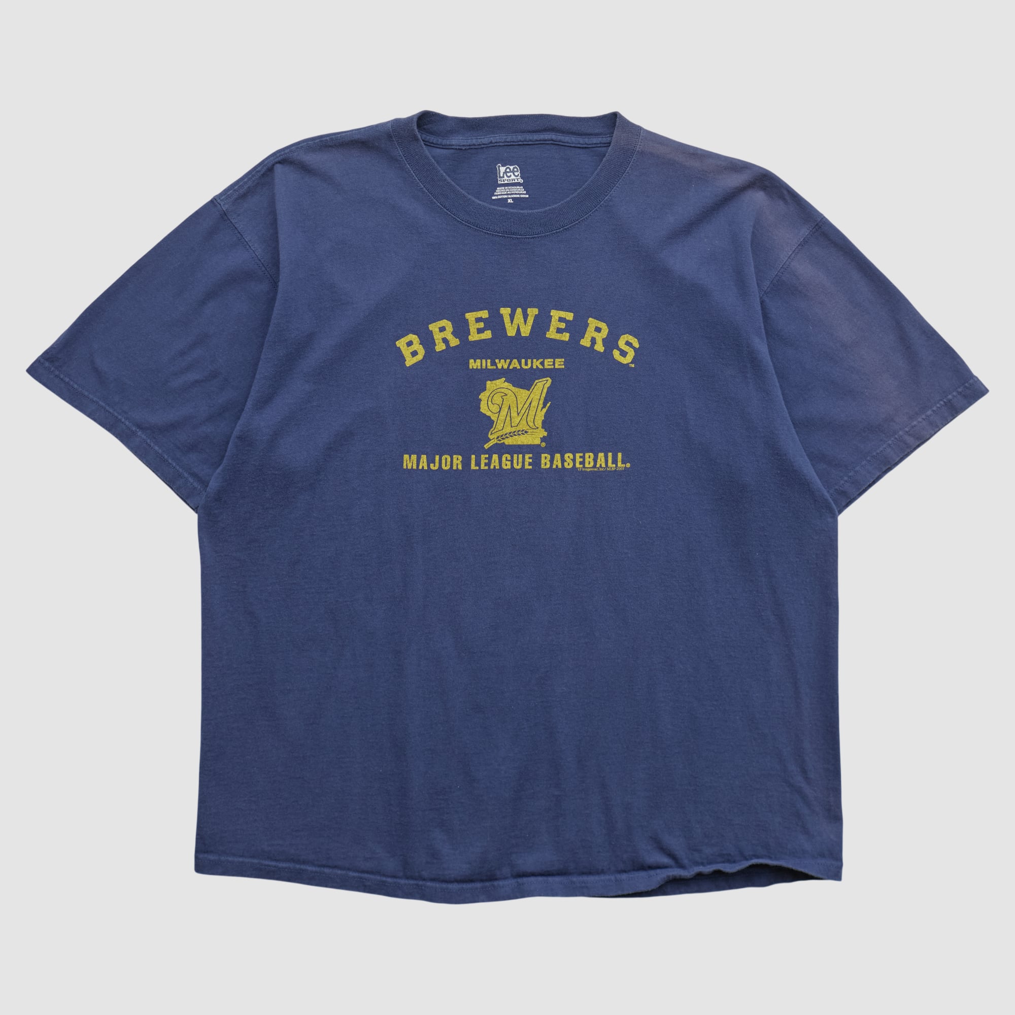 Milwaukee Brewers Lee Apparel 2000s T-shirt - Navy - XL